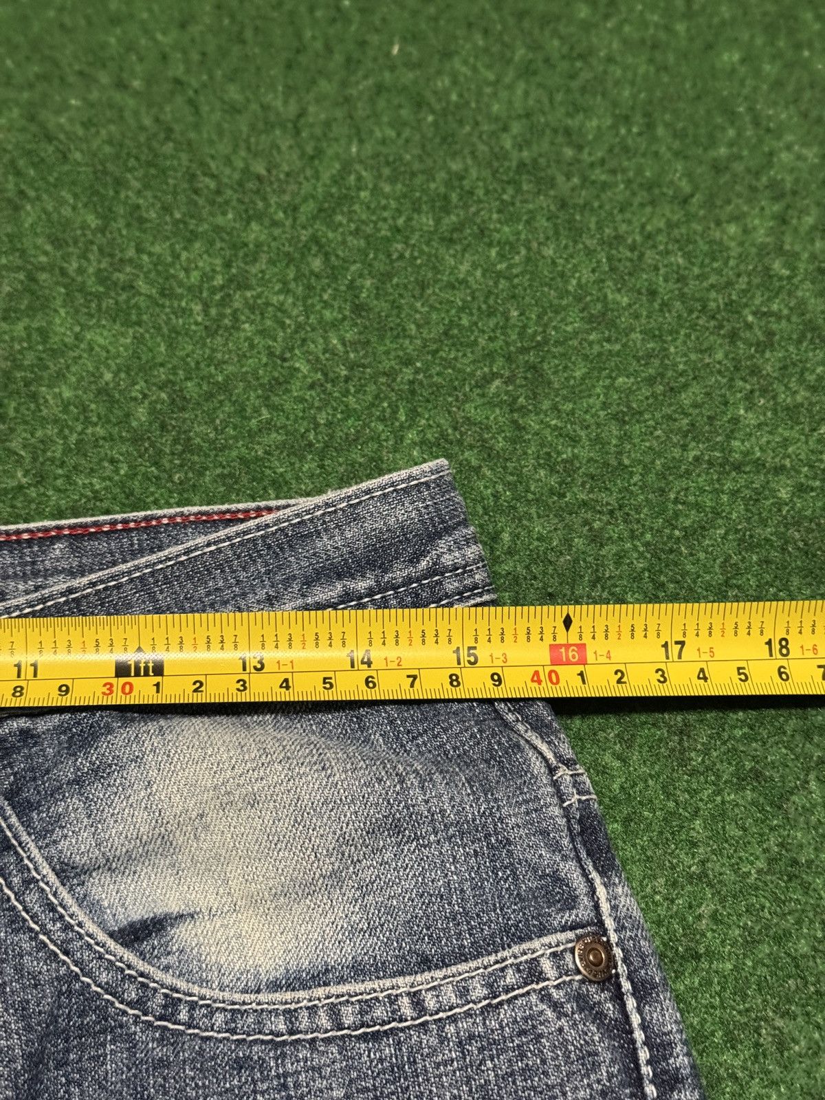 Avirex Avirex Baggy Jeans 30x30 Vintage Y2K Distressed Grunge Size US 30 / EU 46 - 5 Thumbnail