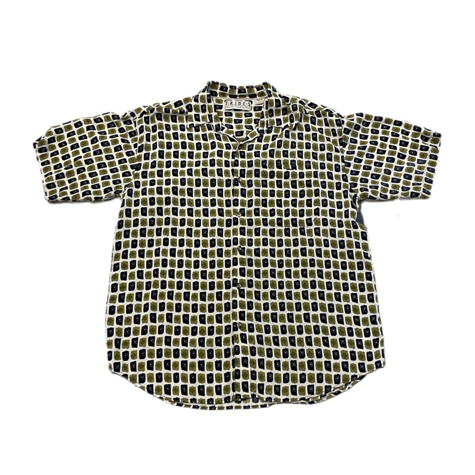 Vintage Tribes Button-Up Shirt Size US XL / EU 56 / 4 - 1 Thumbnail