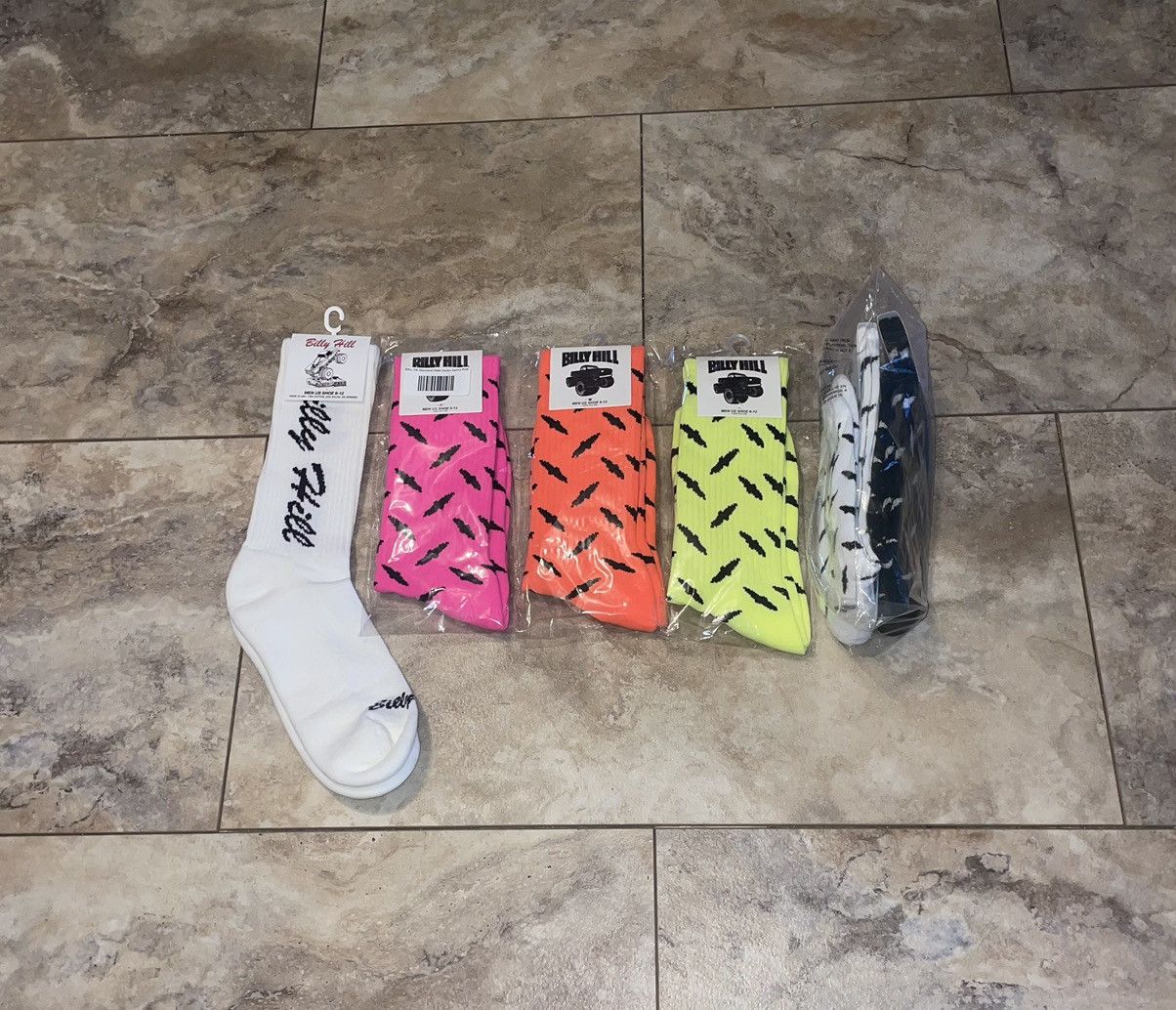 image of 6 Billy Hill Socks 1 Signature, 5 Diamond Plate, Men's
