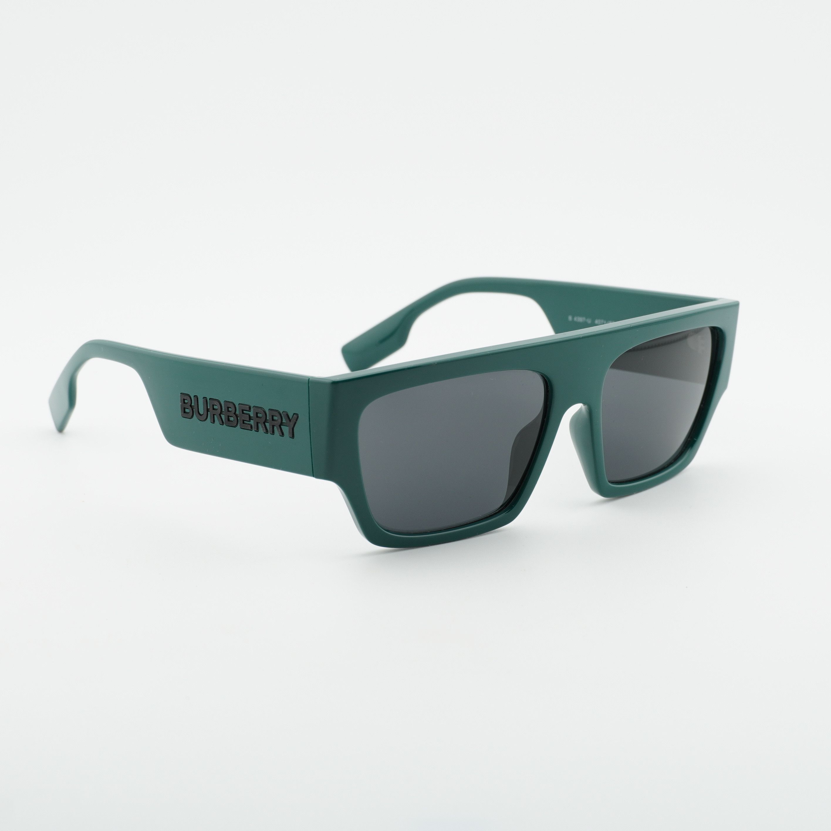 Burberry Burberry BE4397U 407187 Sunglasses Green Square Frame Size ONE SIZE - 8 Thumbnail