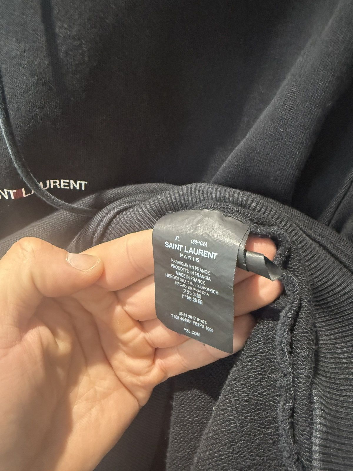 Saint Laurent Paris Saint laurent paris Size US XL / EU 56 / 4 - 3 Thumbnail
