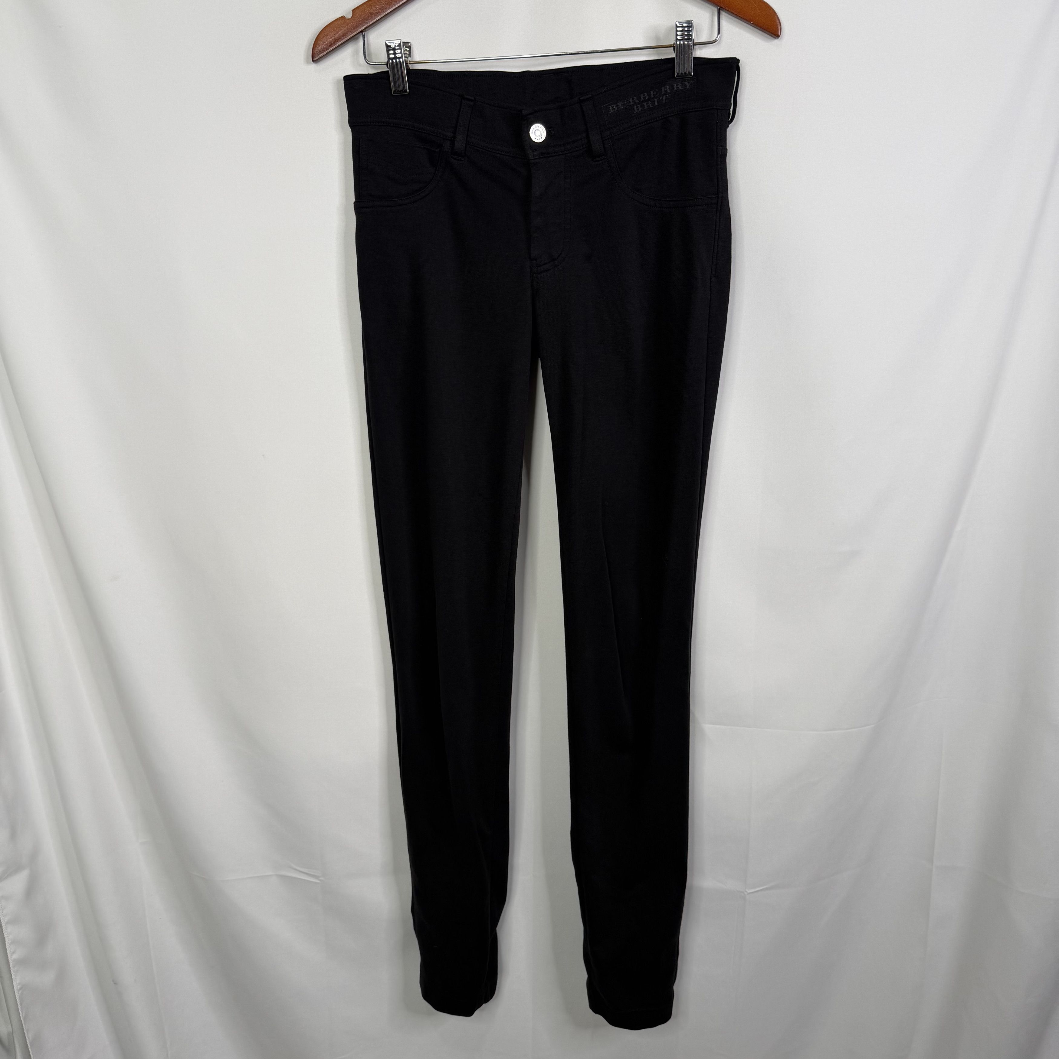 Burberry Burberry Brit Skinny Ankle Zip Pants Leggings Size 24" / US 00 / IT 34 - 16 Thumbnail