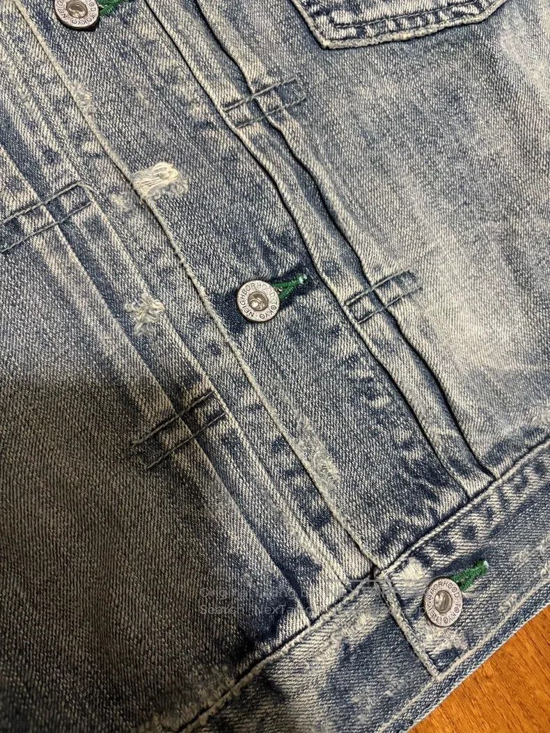 Neighborhood Neighborhood Washed Denim Jacket Size US M / EU 48-50 / 2 - 7 Thumbnail