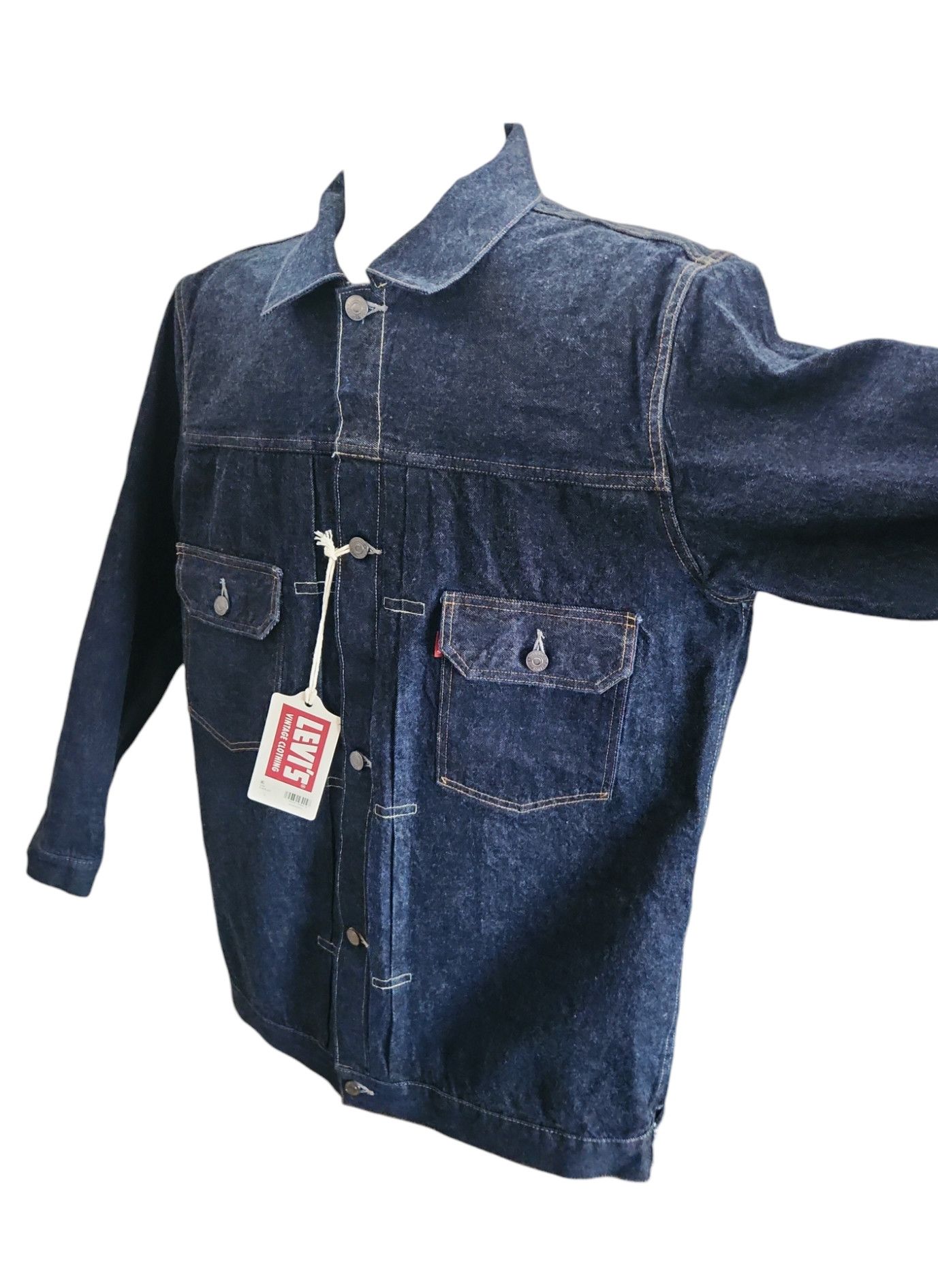LVC × Levi's Levi's 507 XX LVC Type 2 II Raw Selvedge Denim Jacket NWT 42 Size US L / EU 52-54 / 3 - 2 Thumbnail