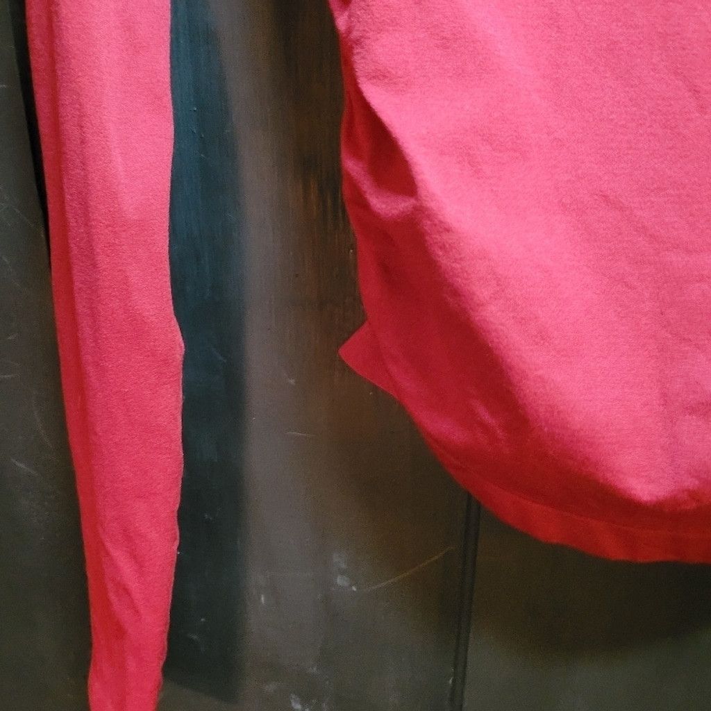 FILLES A PAPA Papaya, long sleeve ,side ruching,deep red, pre loved, small Size S / US 4 / IT 40 - 5 Thumbnail