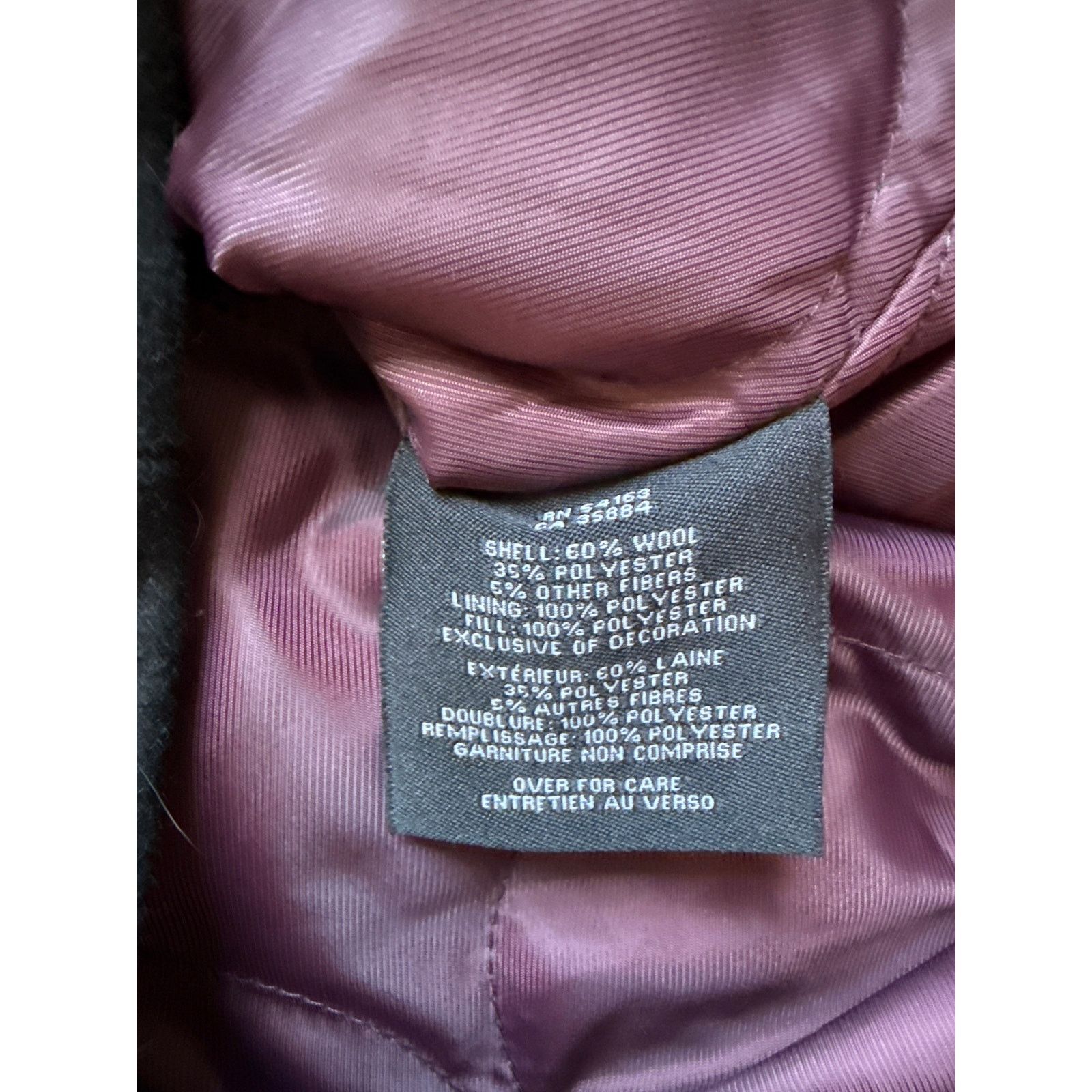 Cole Haan Cole Haan Wool Melton Stand Collar Jacket in Black Size US XL / EU 56 / 4 - 12 Thumbnail