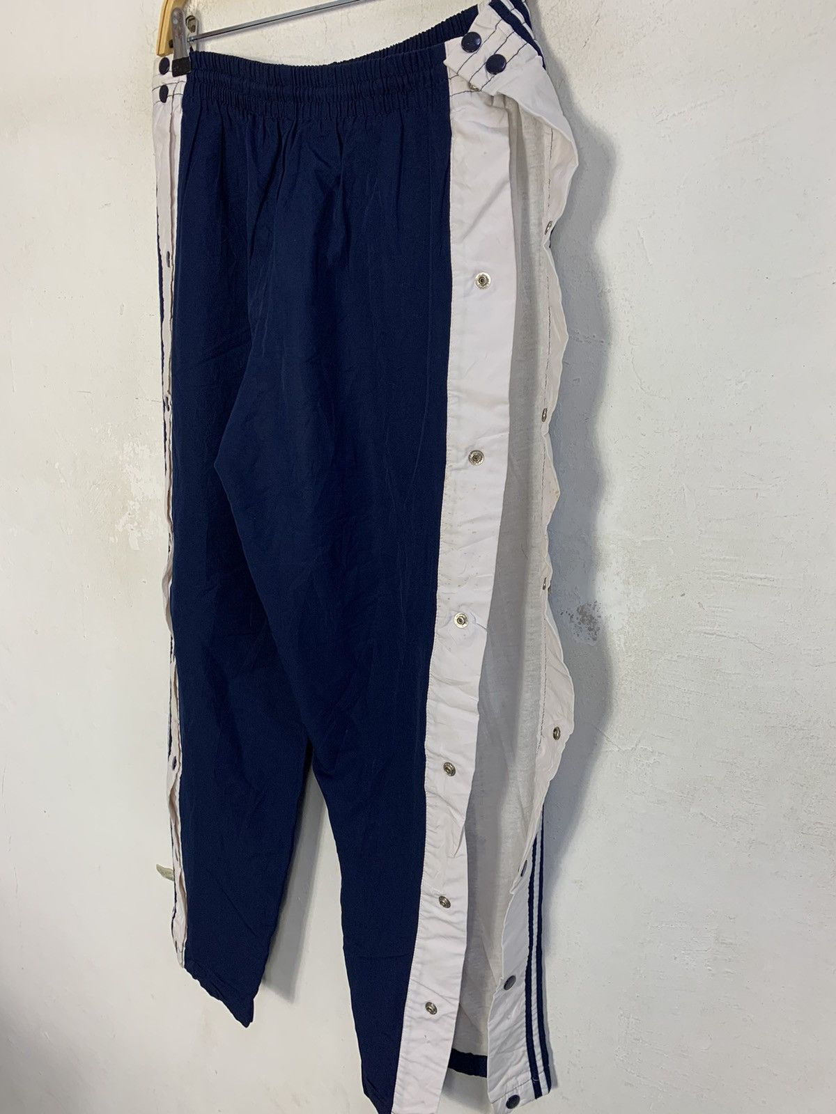 Vintage 90s Shooter Track Pant Side Snap Button Stretchable Waist Size US 28 / EU 44 - 8 Thumbnail