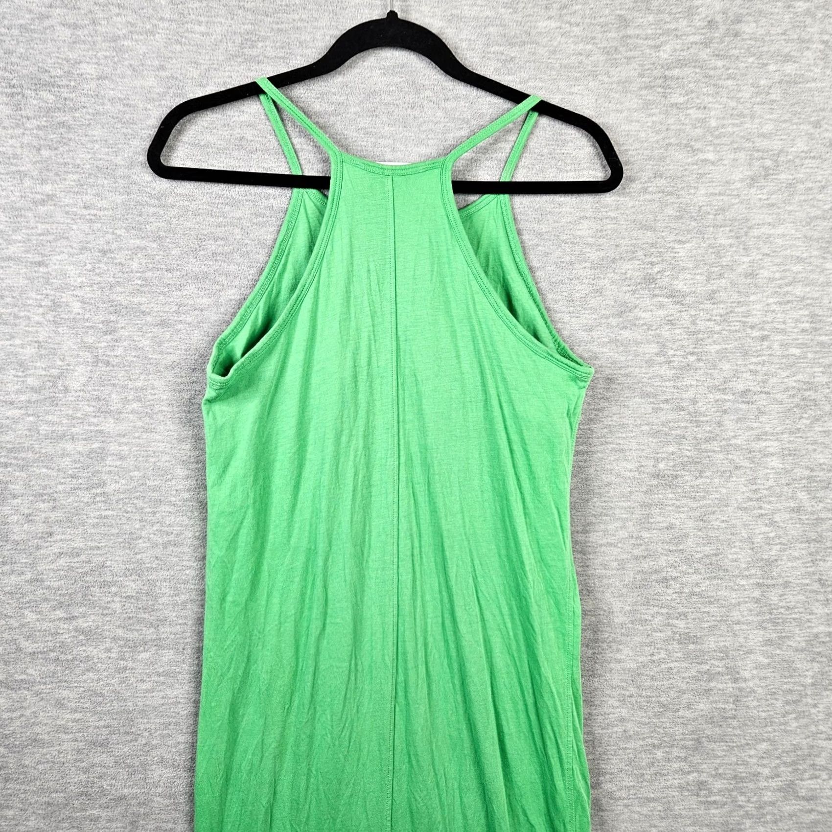 Frame Frame Women's Pima Cotton Stretch Jersey Midi Tank Top Dress M Green Tank Dress Womens Midi Tank Dress Colorful Stretch Frame Brand: FRAME Size M / US 6-8 / IT 42-44 - 3 Thumbnail
