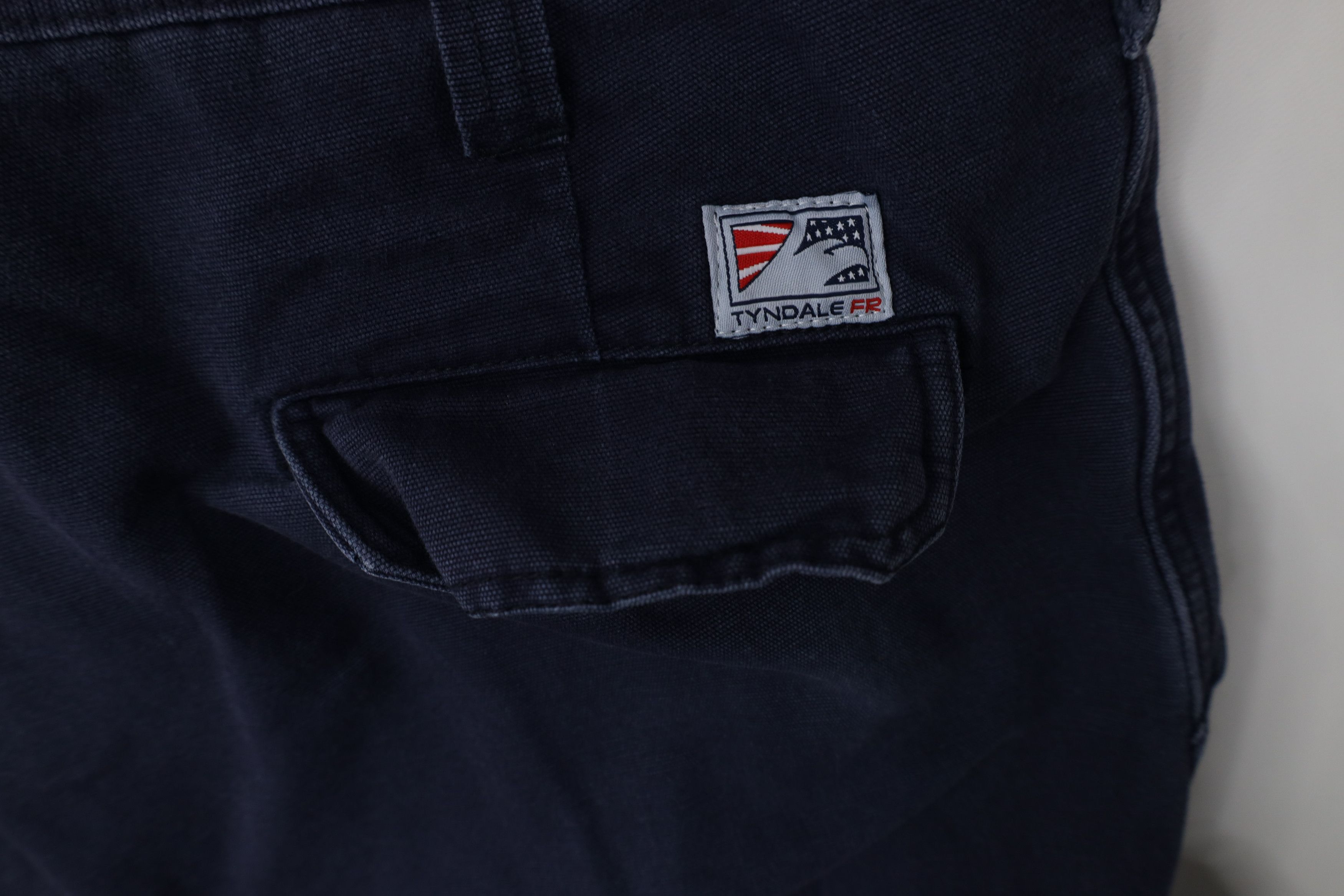 Vintage Tyndale FR Fire Flame Resistant Wide Leg Cargo Pants USA Size US 42 / EU 58 - 15 Thumbnail
