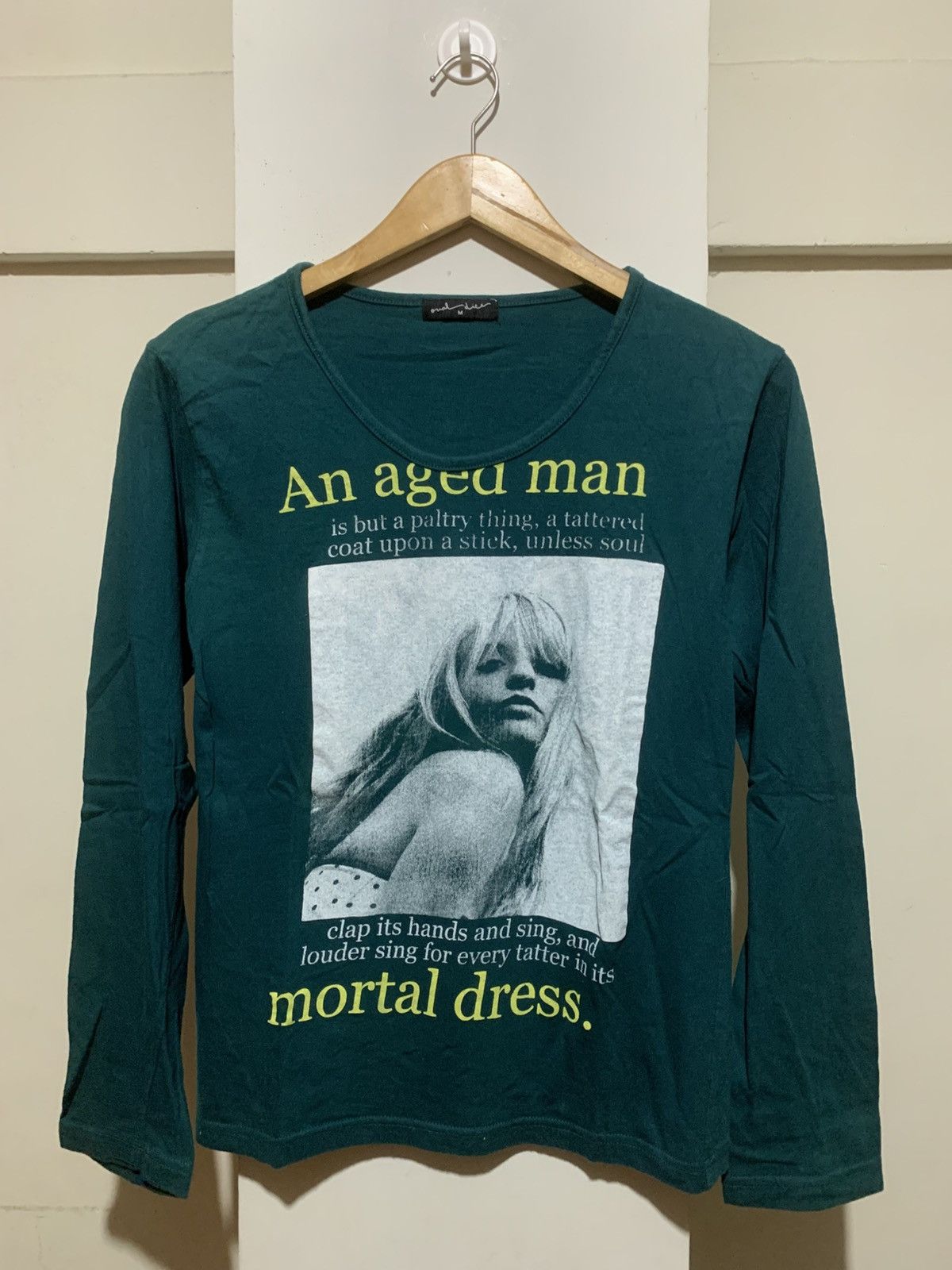 Hysteric Glamour × Undercover Y2K Japanese Mortal Dress Poem Longsleeve Size US M / EU 48-50 / 2 - 1 Thumbnail