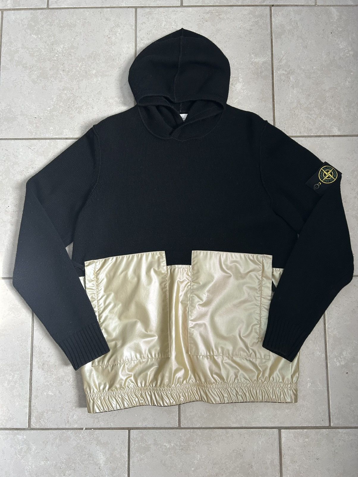 Stone Island Stone Island 2018 iridescent hooded pullover (Gold) Size US S / EU 44-46 / 1 - 1 Thumbnail