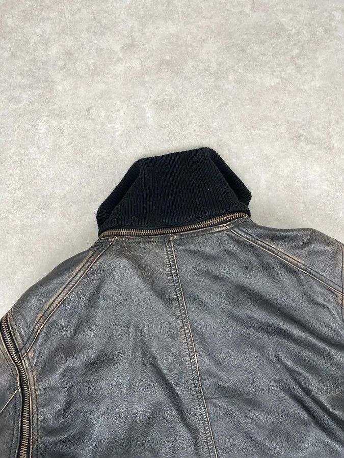 Dolce & Gabbana AW2003 Dolce & Gabbana Brown Faded Zip Bomber Cargo Pocket Jacket Size US M / EU 48-50 / 2 - 8 Thumbnail