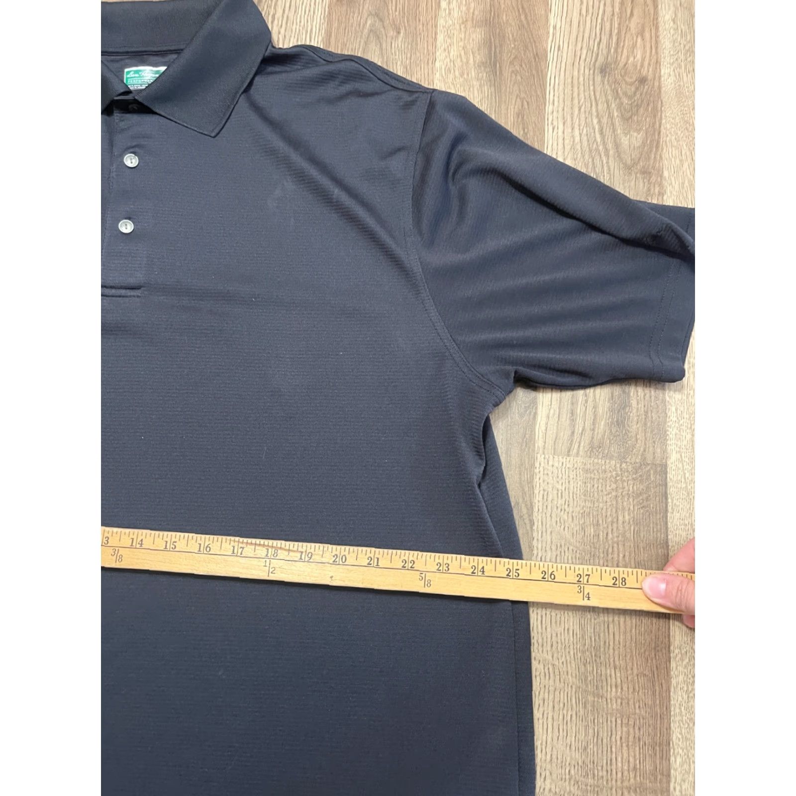 Hogan Ben Hogan Shirt Polo, Men's 2XL Short Sleeve Black, Casual Activewear, Golf, Regular Fit, Button Collar Spread, Polyester © Size US XXL / EU 58 / 5 - 6 Thumbnail