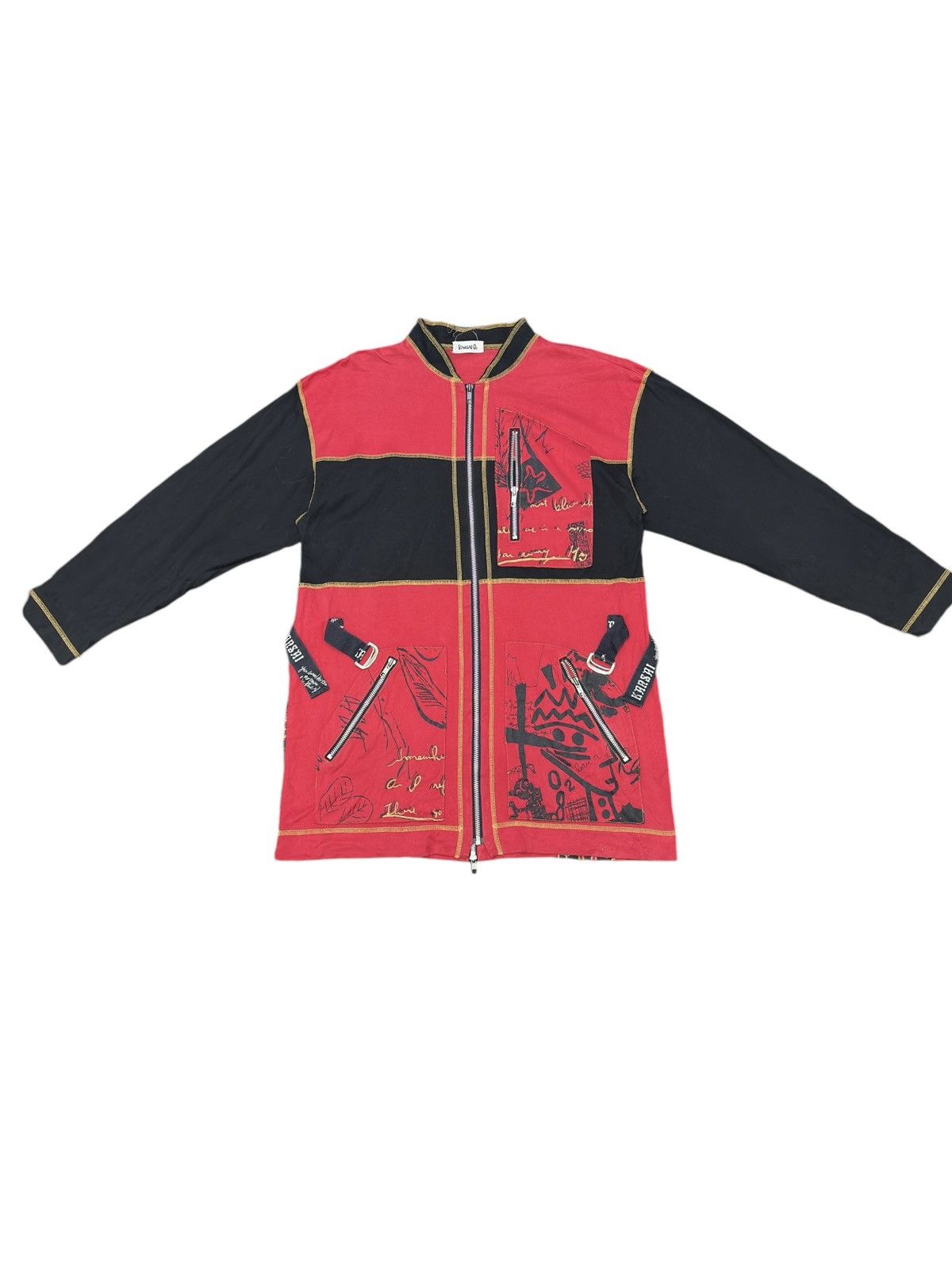 Kansai Yamamoto Vintage 90s Kansai O2 by Kansai Yamamoto Jacket Size US M / EU 48-50 / 2 - 1 Thumbnail