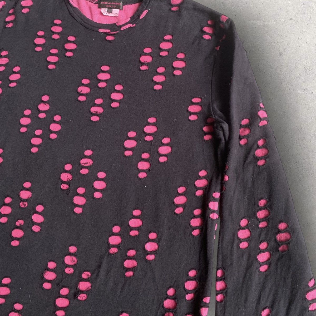 Comme des Garcons SS12 Laser Cut Layer L/S Size US S / EU 44-46 / 1 - 5 Thumbnail