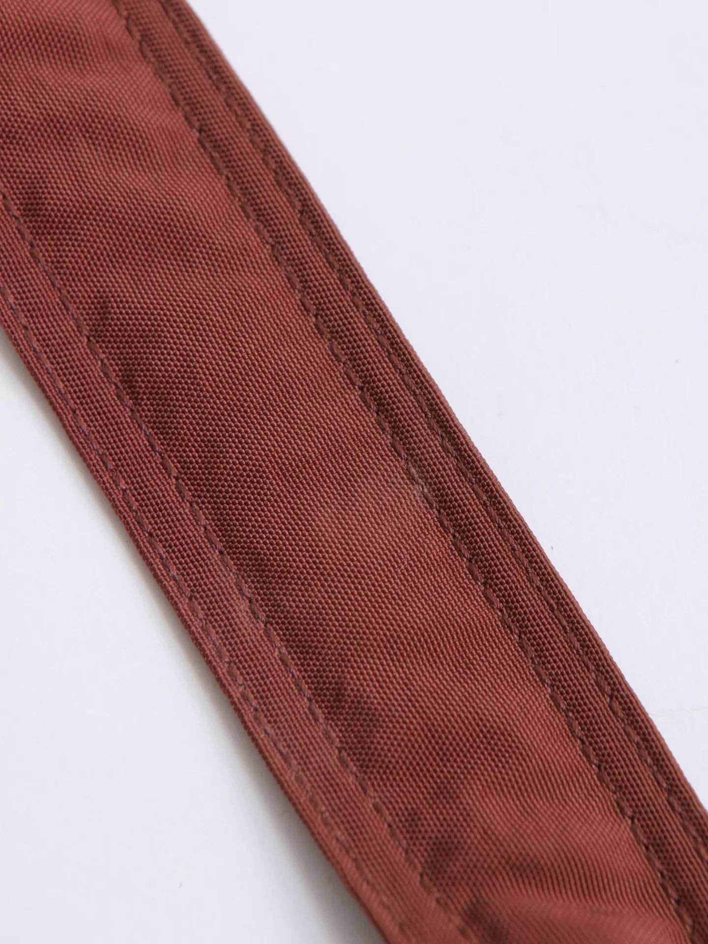 Lemaire LEMAIRE Brick Red Solf Game Nylon Shoulder Bag (S) Size ONE SIZE - 8 Thumbnail
