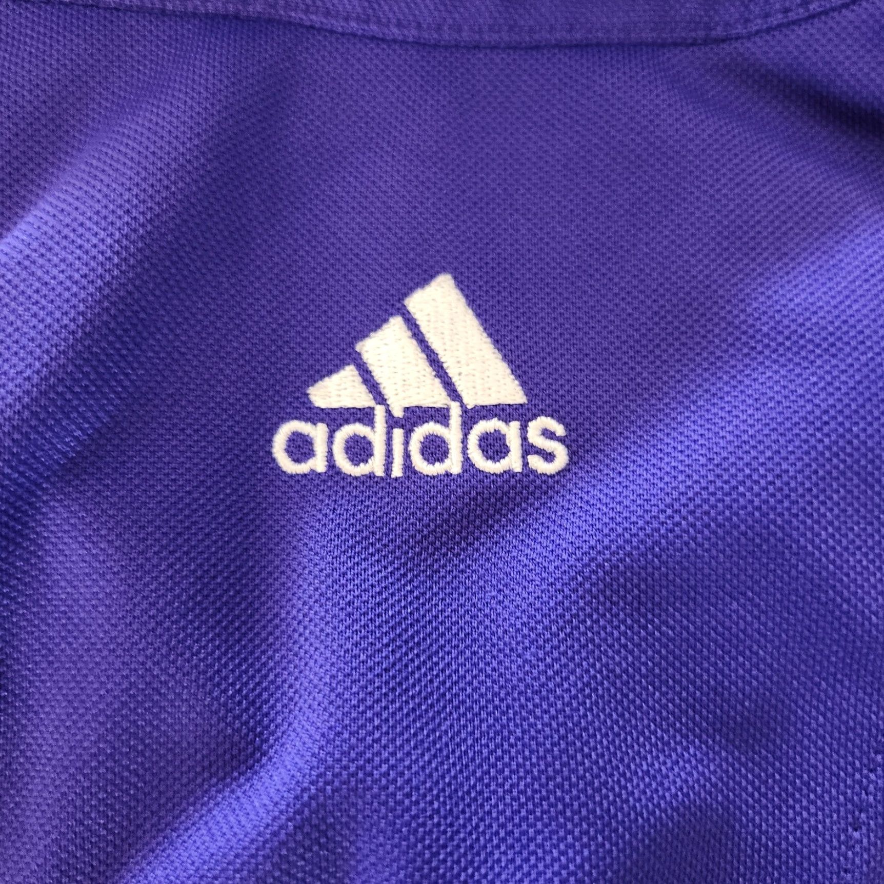 Adidas Adidas Golf Climalite Purple Short Sleeve Pocket Polo Shirt Men's Size Large Size US L / EU 52-54 / 3 - 4 Thumbnail