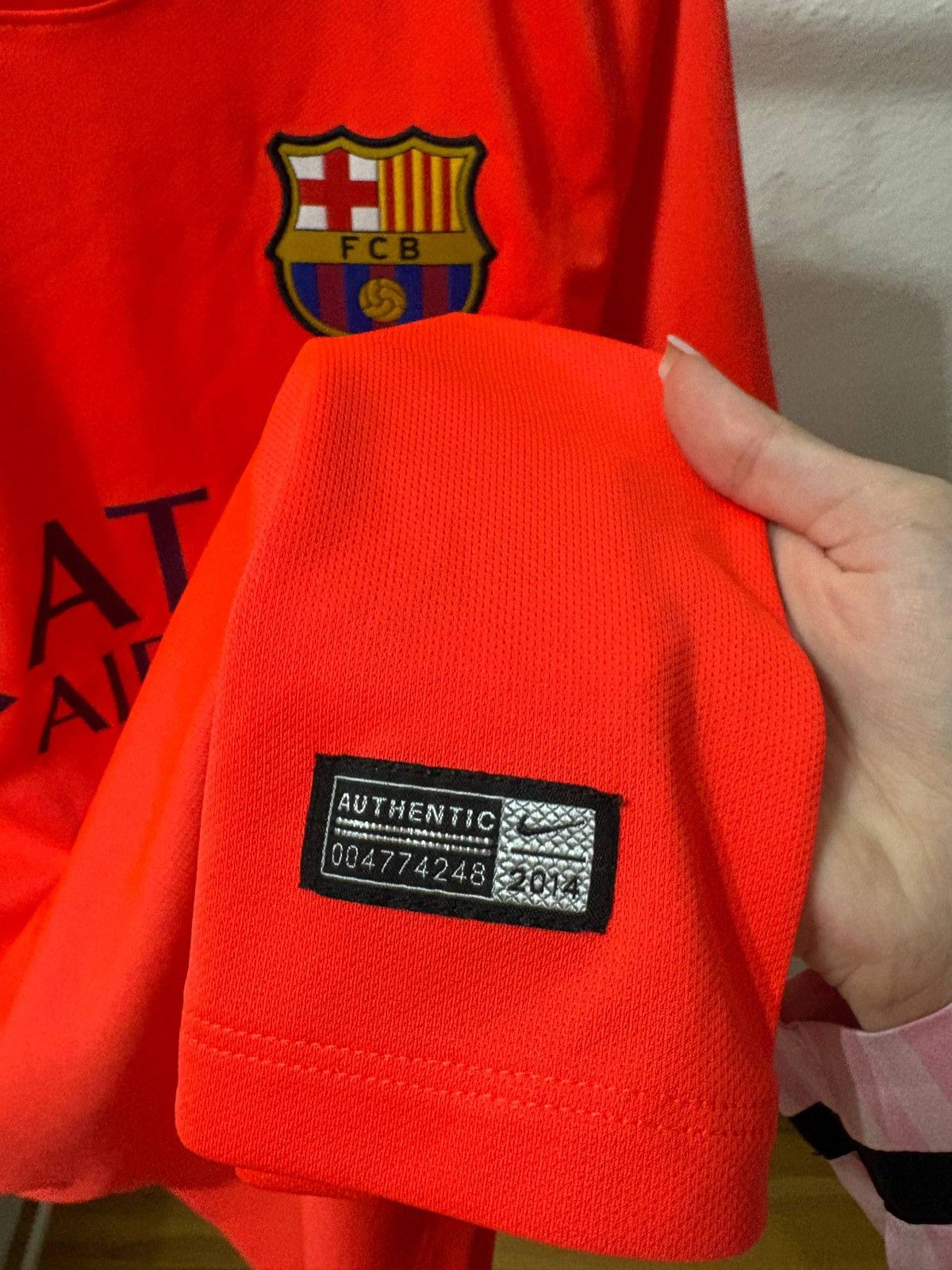 Nike Nike Barcelona Messi 10 2014 Size US M / EU 48-50 / 2 - 6 Thumbnail