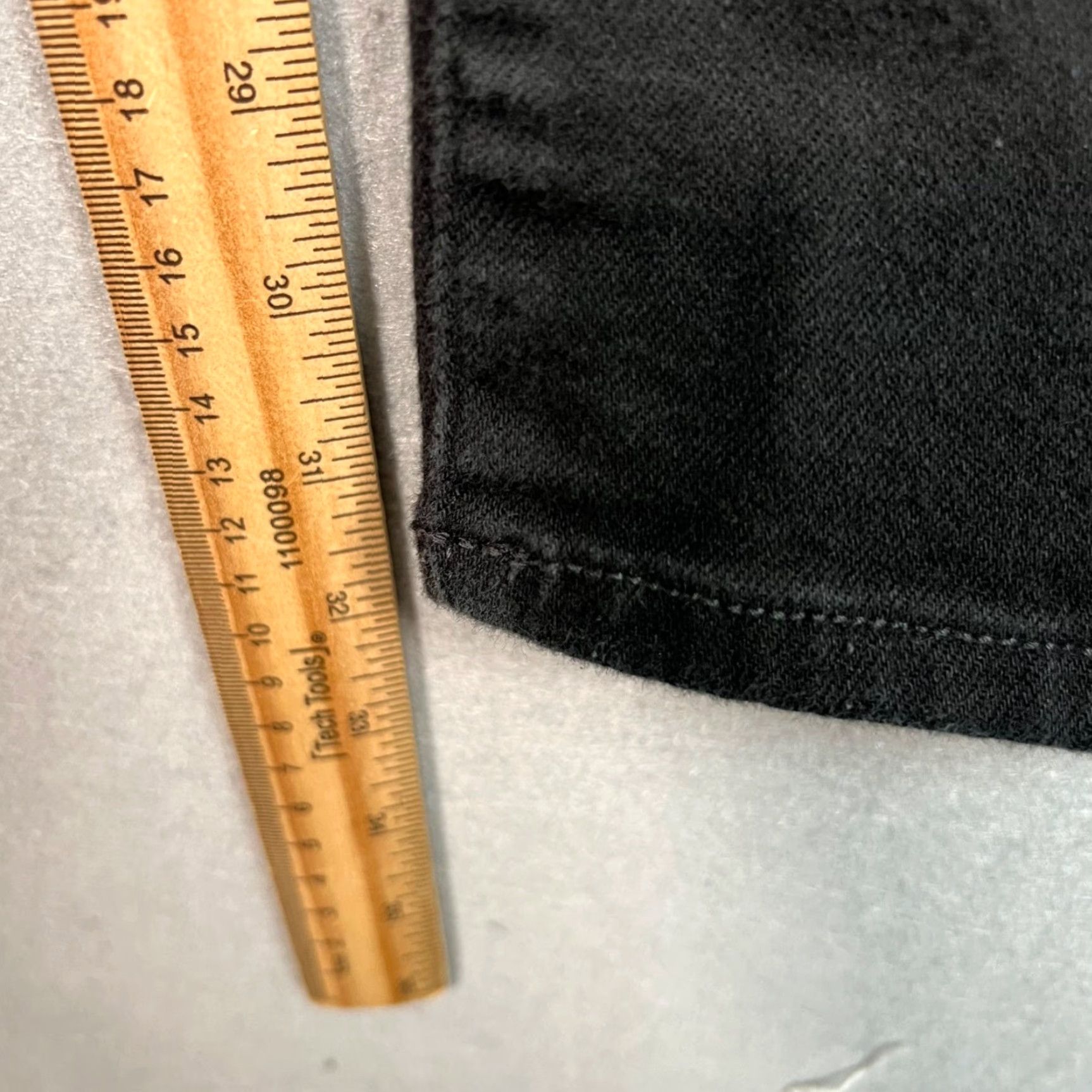 Uniqlo Uniqlo Womens Black Skinny Fit Jeans Size 31 Dark Wash Denim Size 24" / US 00 / IT 34 - 7 Thumbnail
