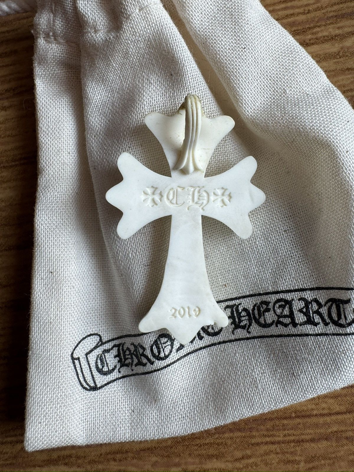 Chrome Hearts Chrome Hearts silicone White Cross Necklace Size ONE SIZE - 3 Thumbnail