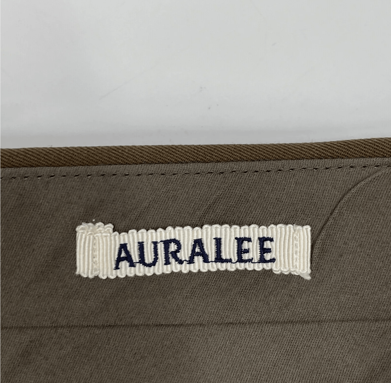 Auralee AURALEE 2023 Light Wool Max Gabardine Slacks sz 4 Brown Size US 34 / EU 50 - 3 Thumbnail