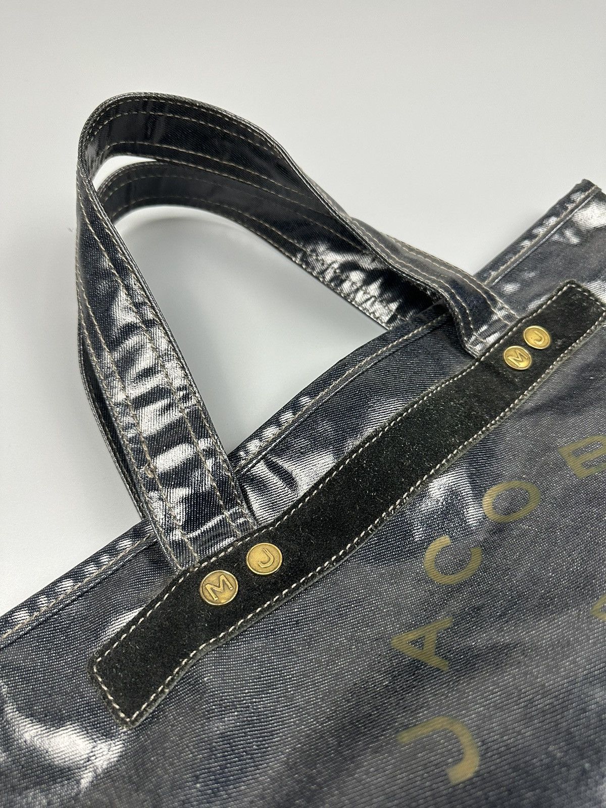 Marc Jacobs Marc Jacobs Waterproof Denim Tote Bag Size ONE SIZE - 7 Thumbnail