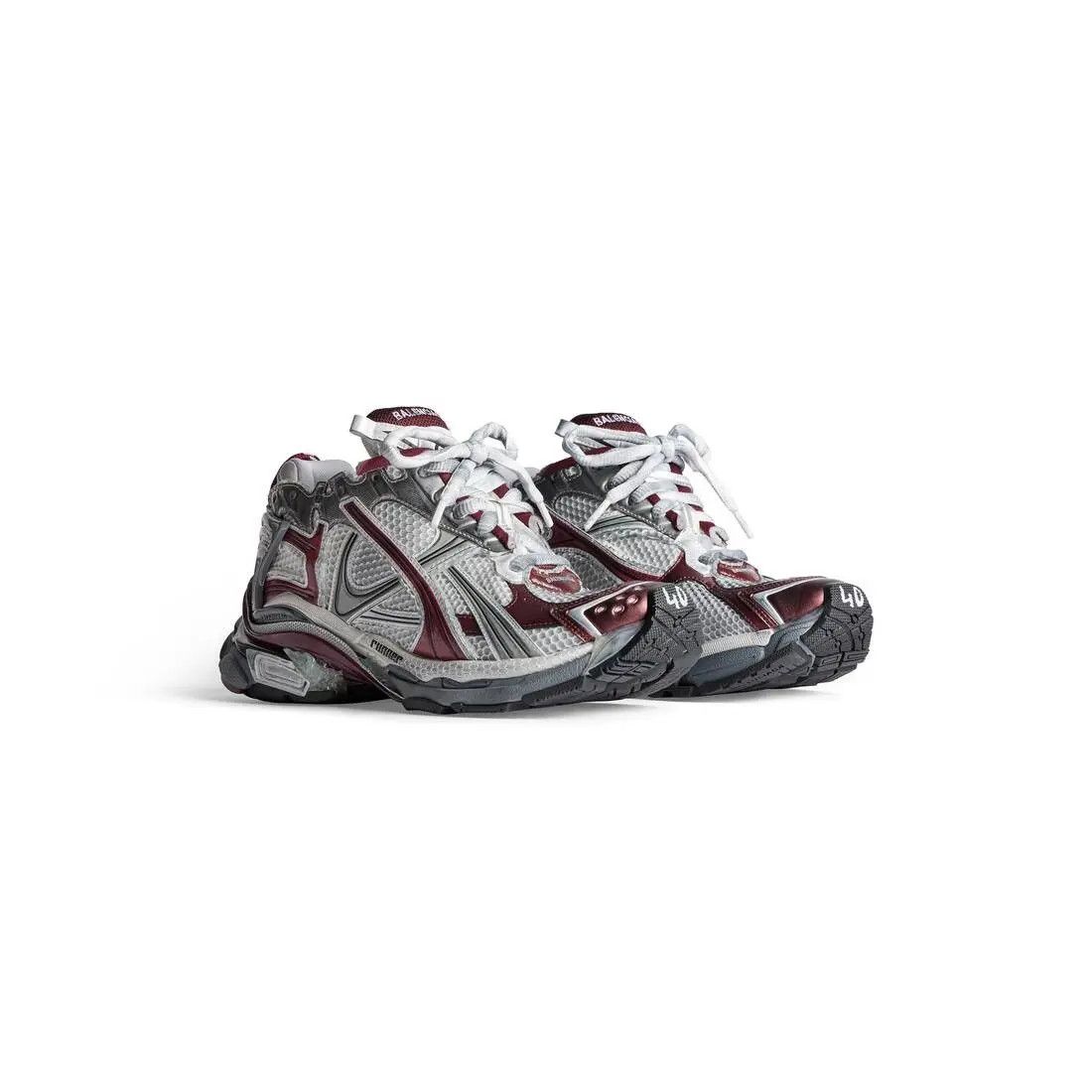 Balenciaga o1w1db10425 Runner Sneakers in Multicolor Size US 10 / IT 40 - 2 Thumbnail