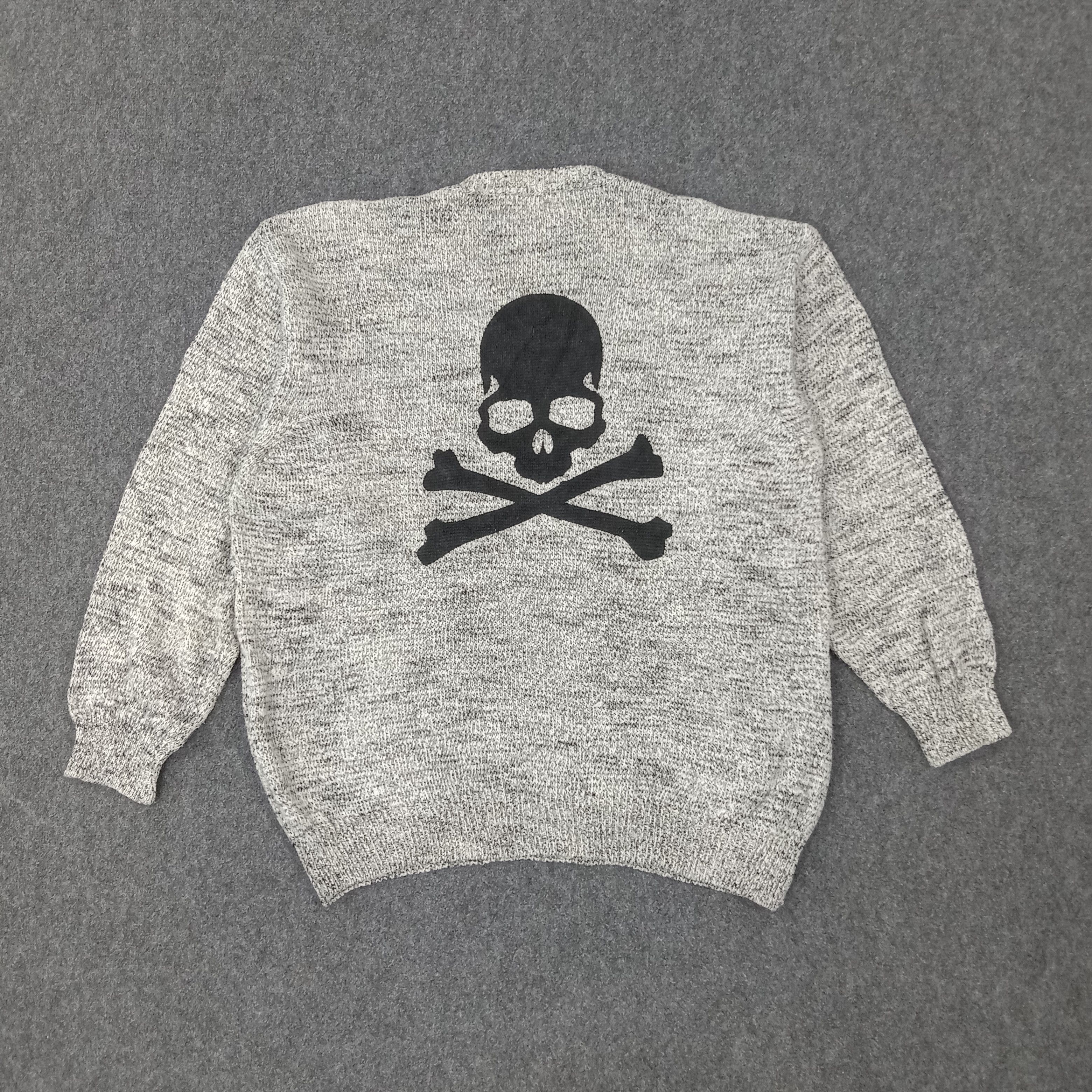 Vintage GIO Ferrari Italy Skulls Custom Knitwear Sweatshirt C230N2 Size US L / EU 52-54 / 3 - 1 Thumbnail