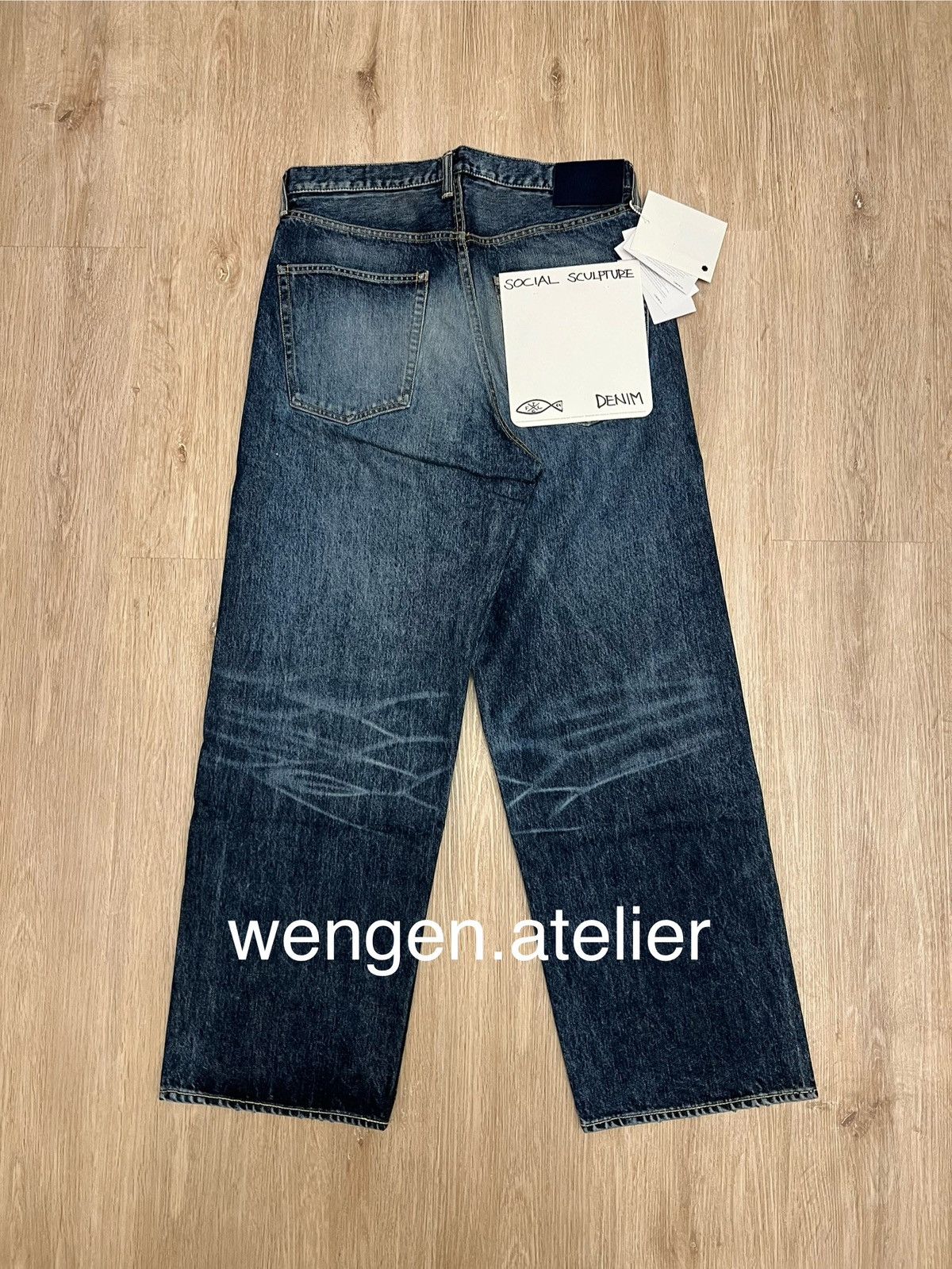 Visvim SOCIAL SCULPTURE 01 EX WD DAMAGED-42 Size US 32 / EU 48 - 2 Thumbnail