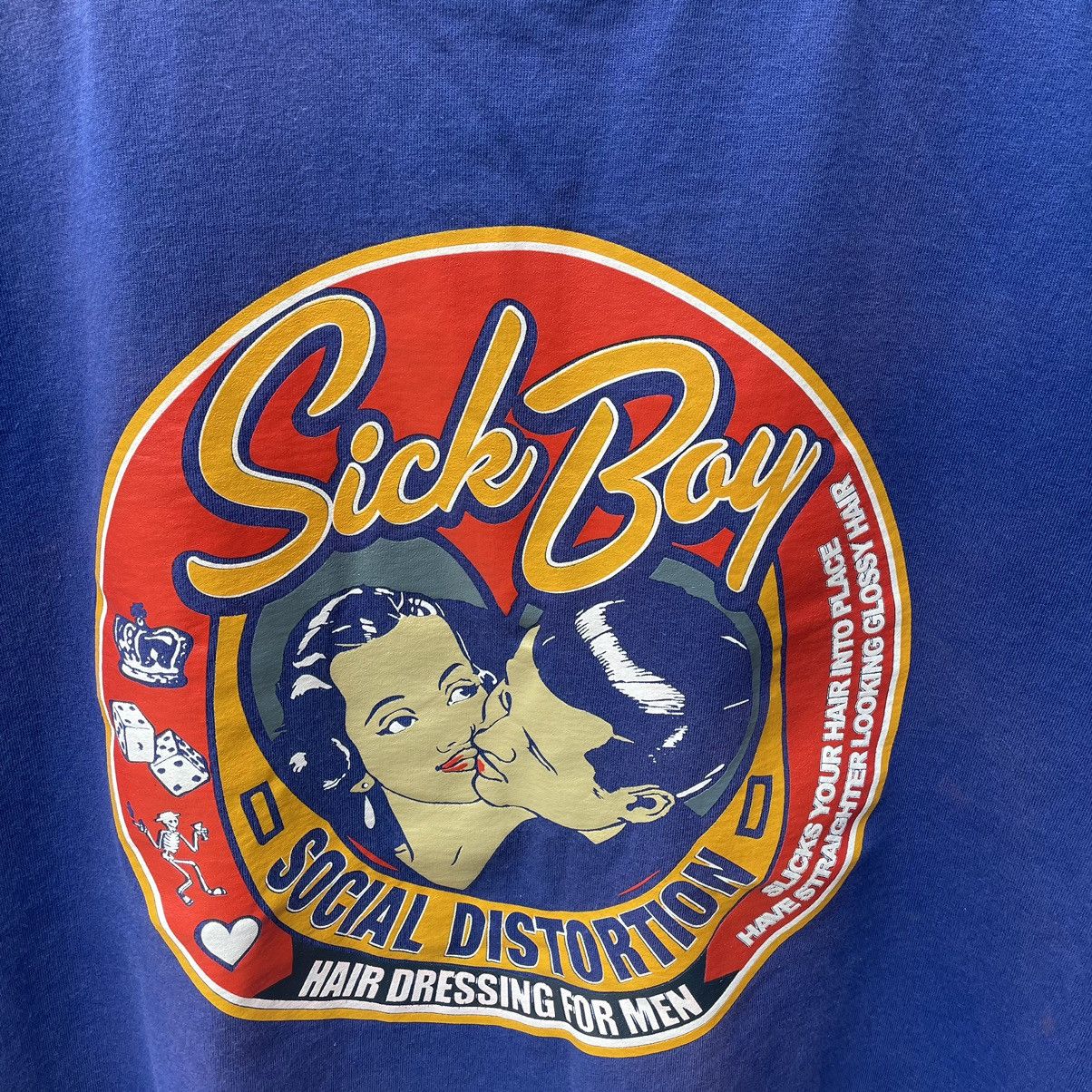 Band Tees × Vintage 🔥🔥Vintage Social Distortion Rock Band Sick Boy Promo Tee Size US S / EU 44-46 / 1 - 2 Thumbnail