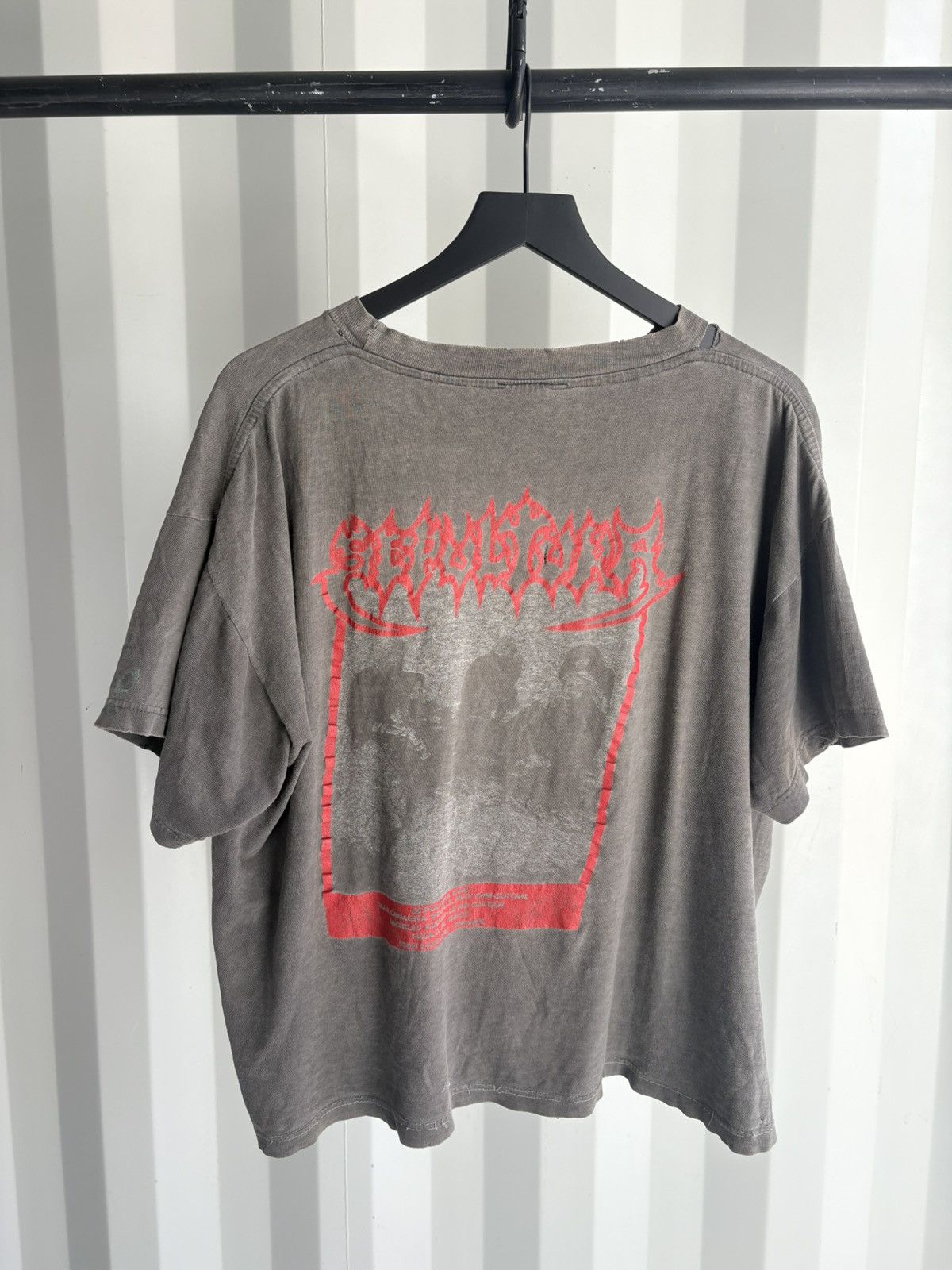 Band Tees Vintage Sepultura Shirt Faded Distressed GRUNGE Band Size US XL / EU 56 / 4 - 2 Thumbnail