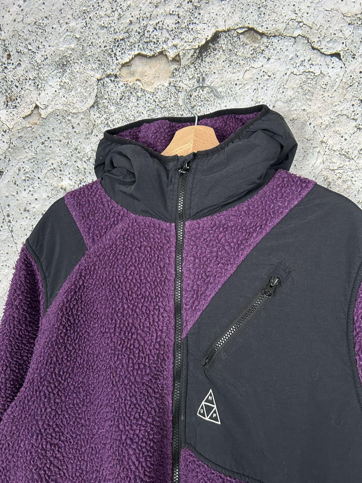 Huf HUF Skateboarding Gorpcore Fleece Streetwear Rap Retro Size US L / EU 52-54 / 3 - 3 Thumbnail