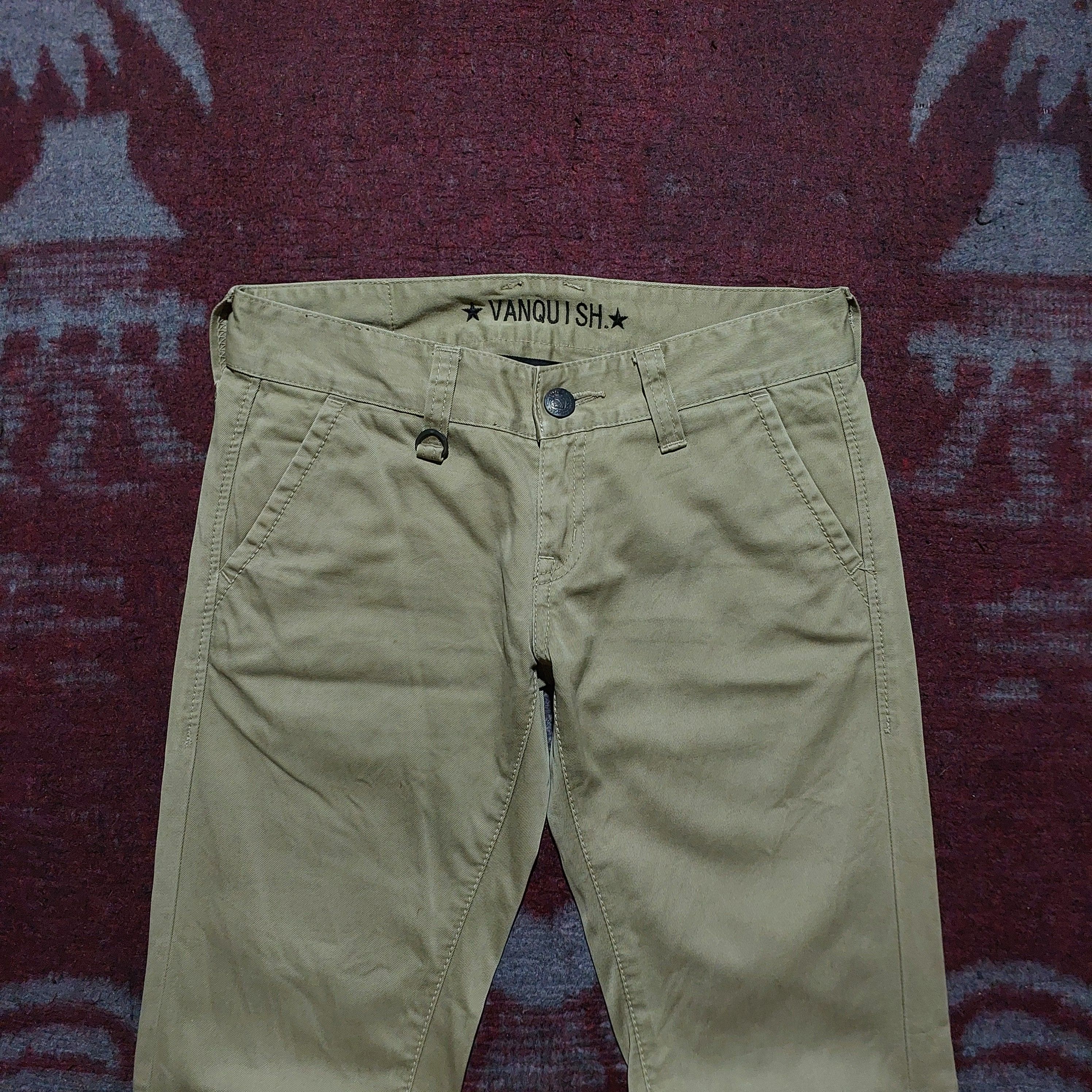 Vanquish Vanquish Gold Japan cotton boot cut pants Size US 30 / EU 46 - 3 Thumbnail