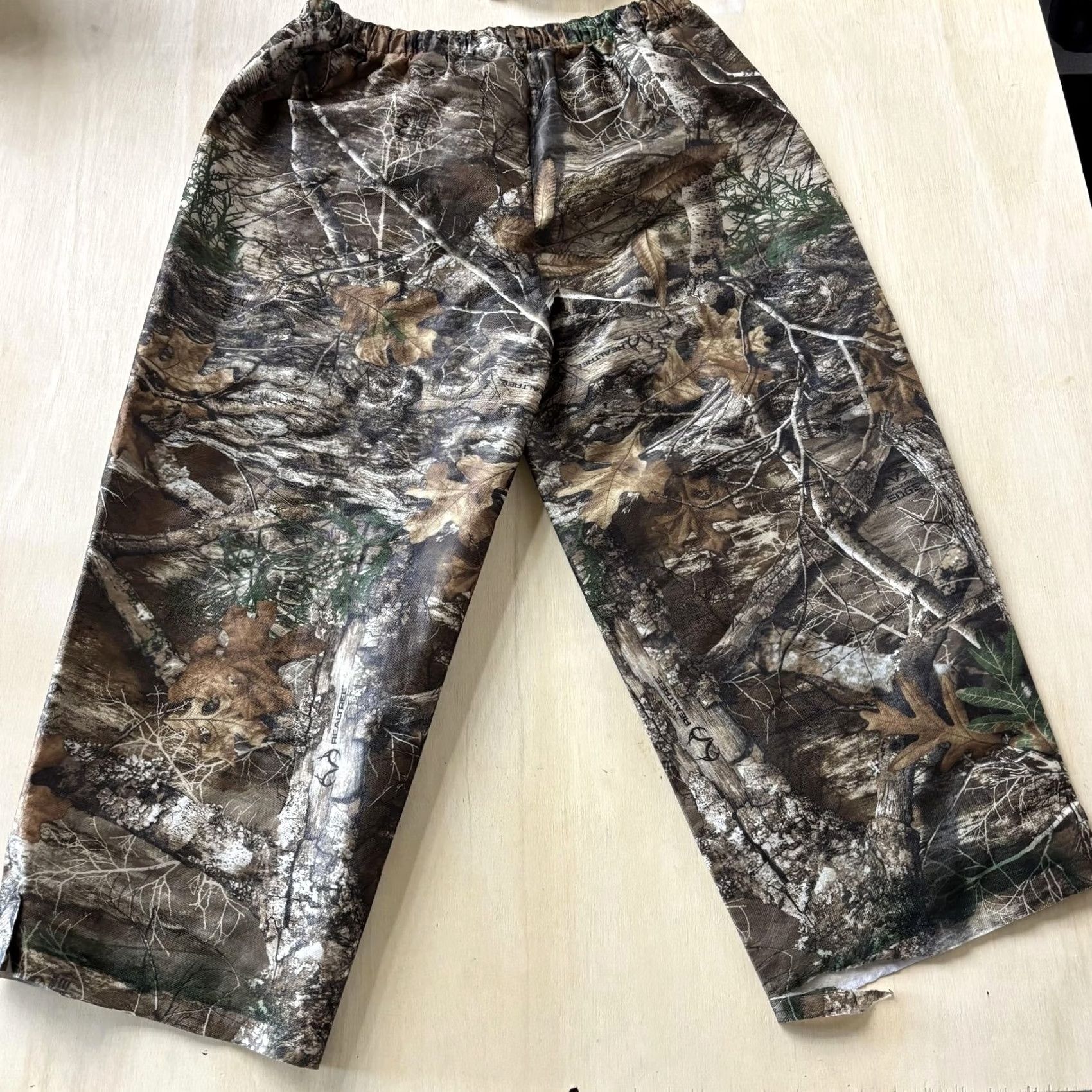 Vintage Frogg Toggs Rain Pants Mens 2XL Realtree Brown Camouflage Waterproof Hunting Outdoor Size US 39 - 5 Thumbnail