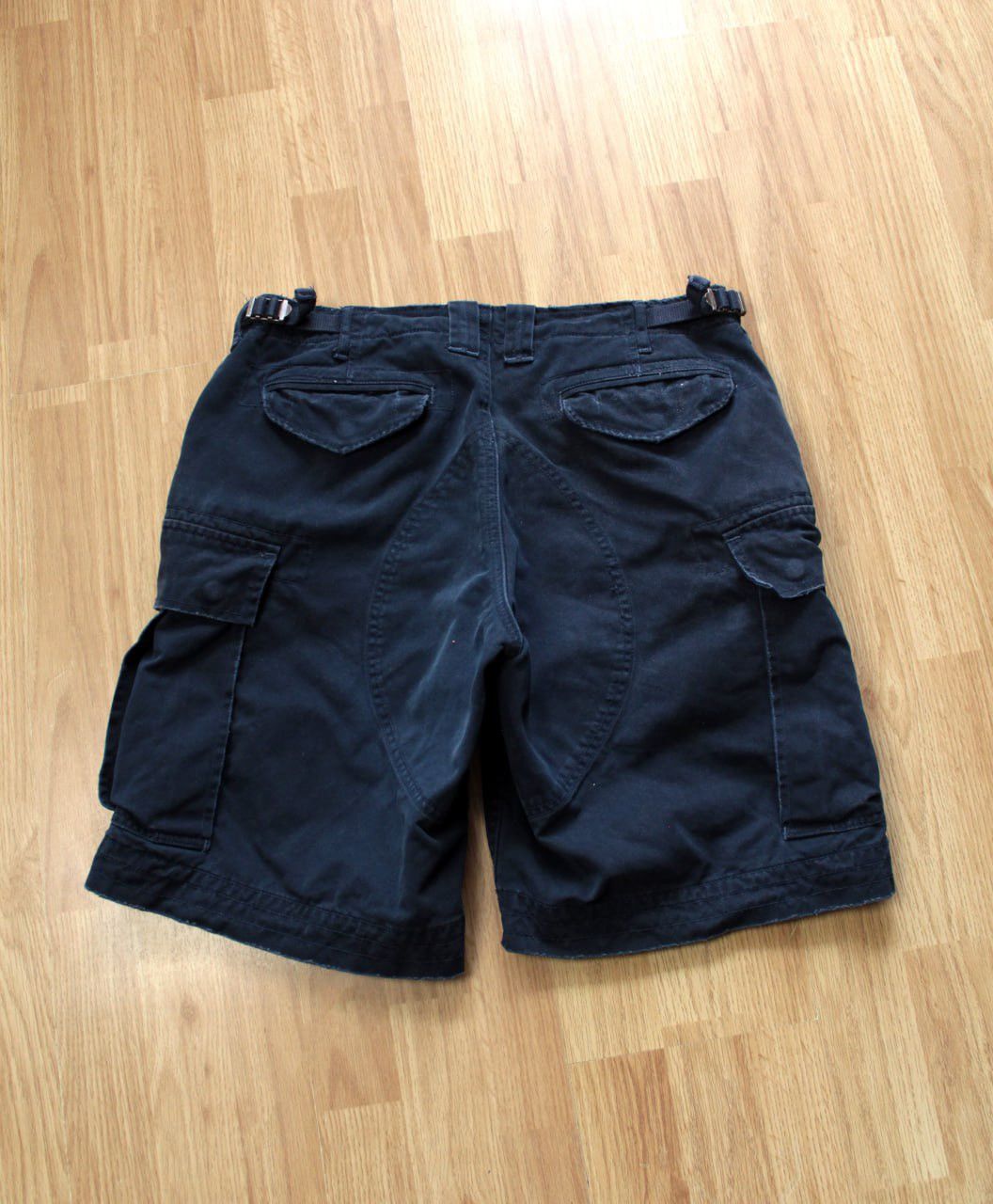 Polo Ralph Lauren 🔥 Polo Ralph Lauren Cargo Shorts Vintage Faded Pockets Y2K Size US 32 / EU 48 - 2 Thumbnail