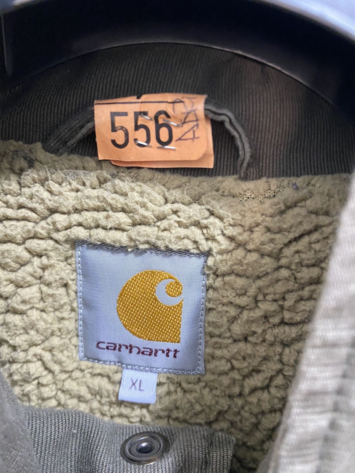 Carhartt Wip Carhartt WIP Hickman Coat Pile-Lined Parka, size XL, green, Size US XL / EU 56 / 4 - 7 Thumbnail