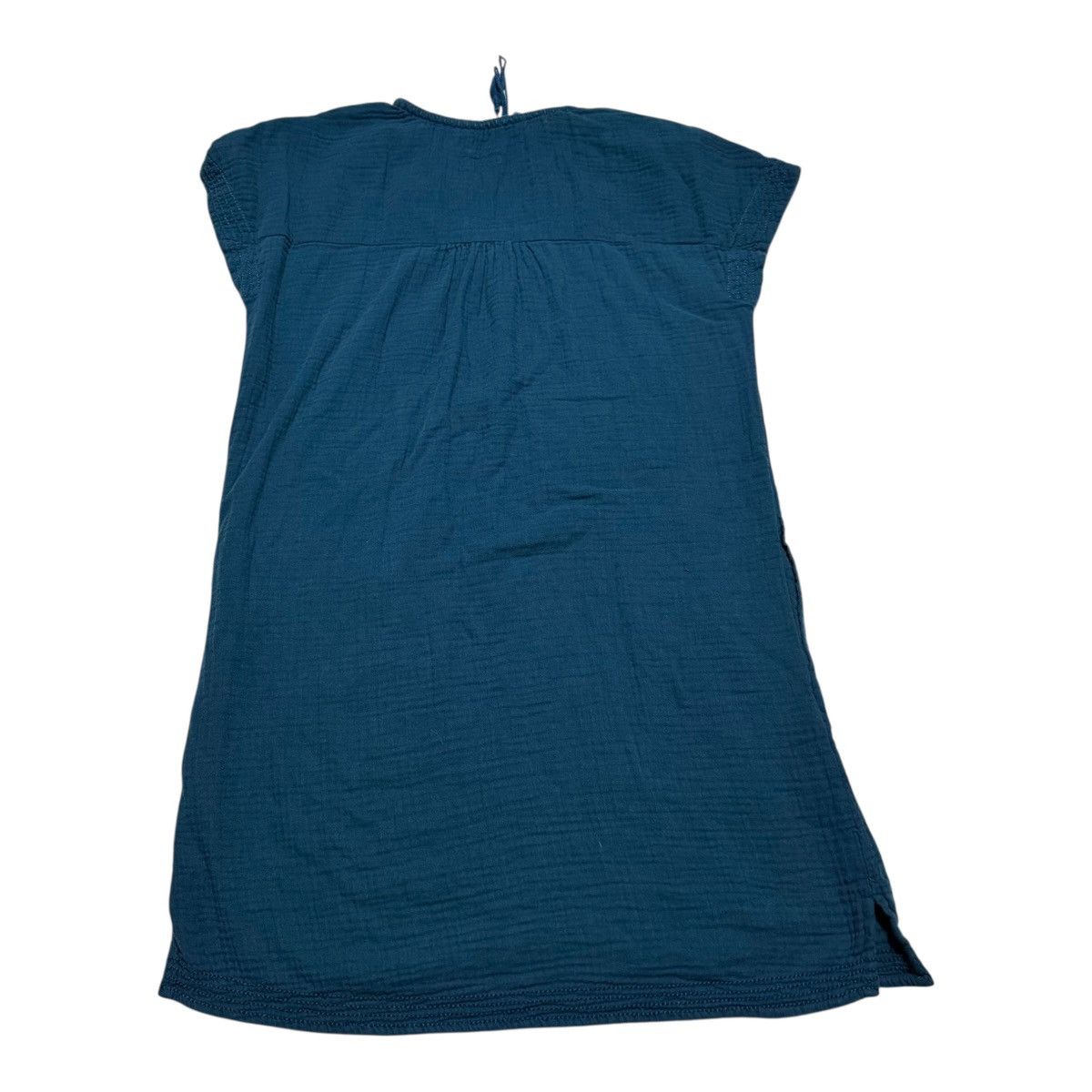 Faherty Faherty Ninie Blue Sleeveless Dress Shirt Women's Small Size S / US 4 / IT 40 - 2 Thumbnail