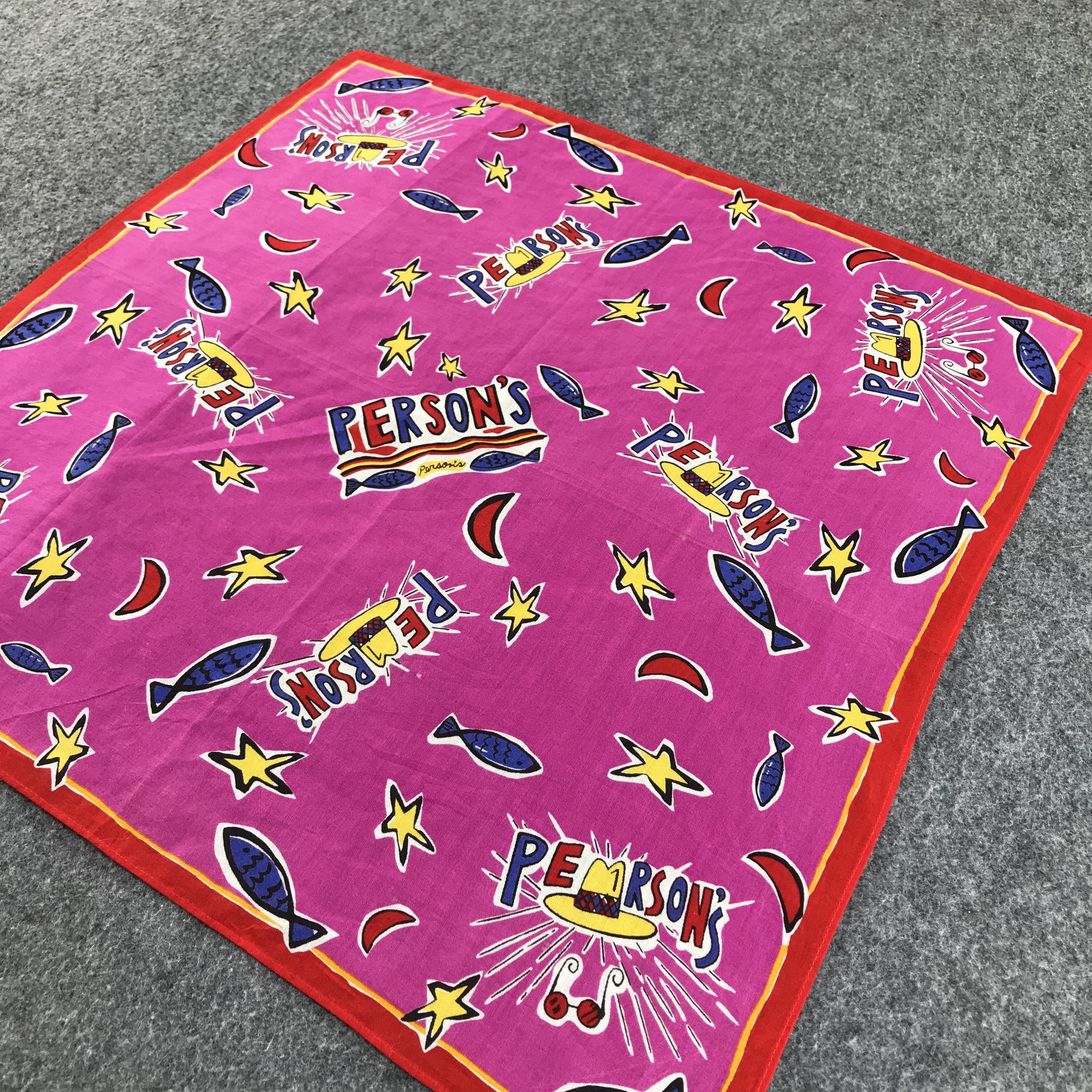 PERSON'S Person's Handkerchief Neckerchief Bandana H1262 Size ONE SIZE - 4 Thumbnail