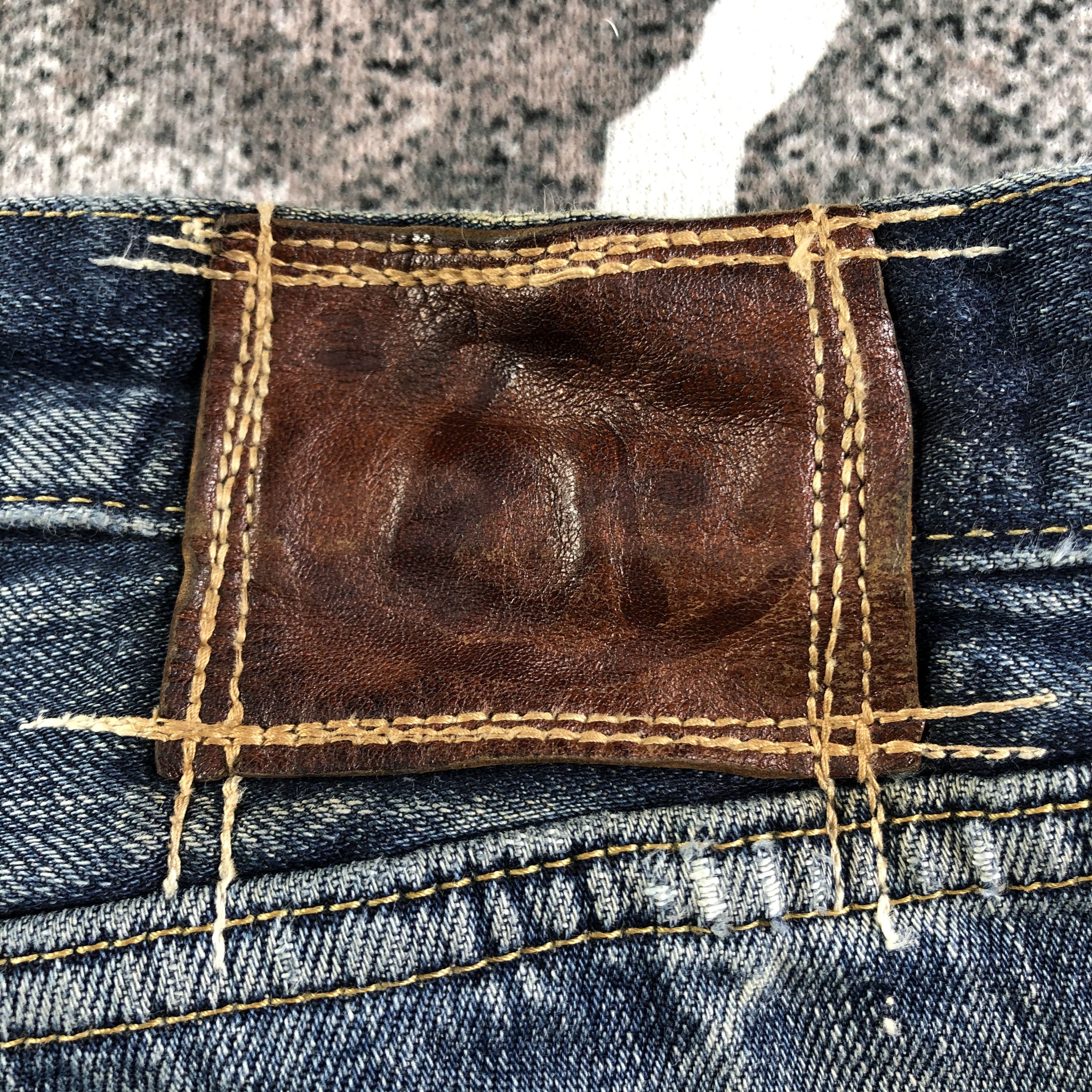 Eternal Eternal Ripped Denim Destroyed Jeans KJ2371 Size US 32 / EU 48 - 5 Thumbnail