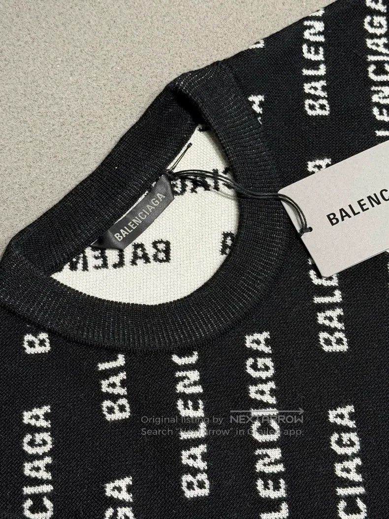 Balenciaga Balenciaga Women's Woolen Sweater Hoodie Size M / US 6-8 / IT 42-44 - 2 Thumbnail
