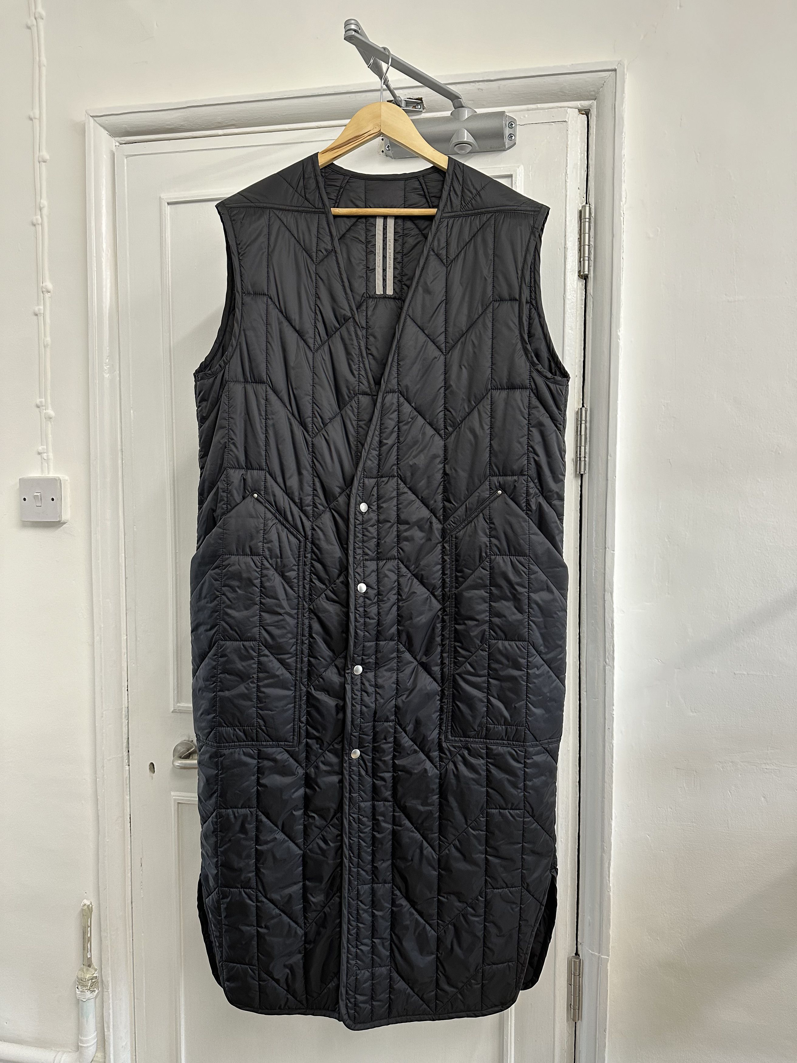 Rick Owens QUILTED LINER PEECORT キルティング Rick Owens QUILTED LINER PEECORT メンズ