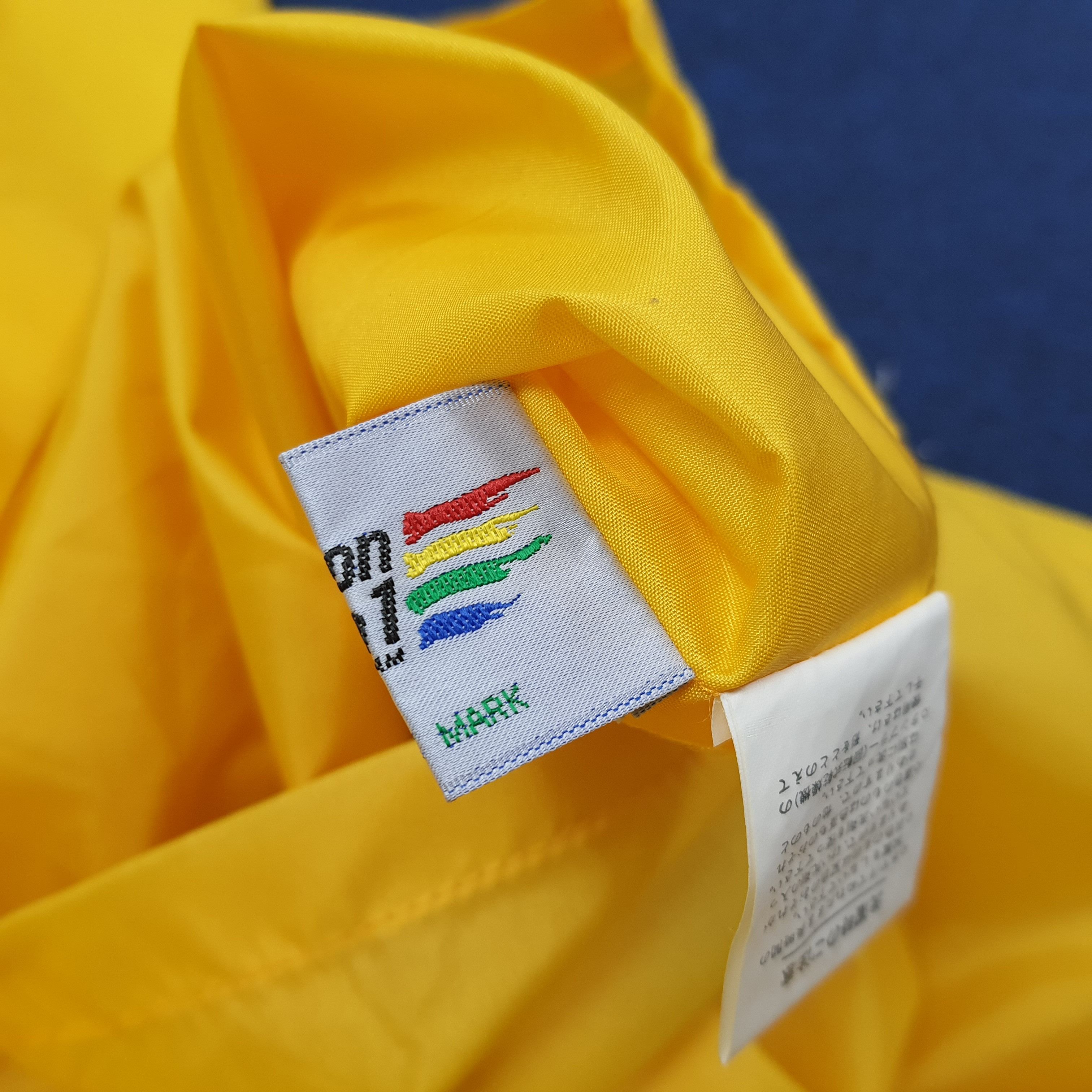 Benetton Team Benetton Formula 1 Racing Raincoat Free Size C269N15 Size US L / EU 52-54 / 3 - 8 Thumbnail