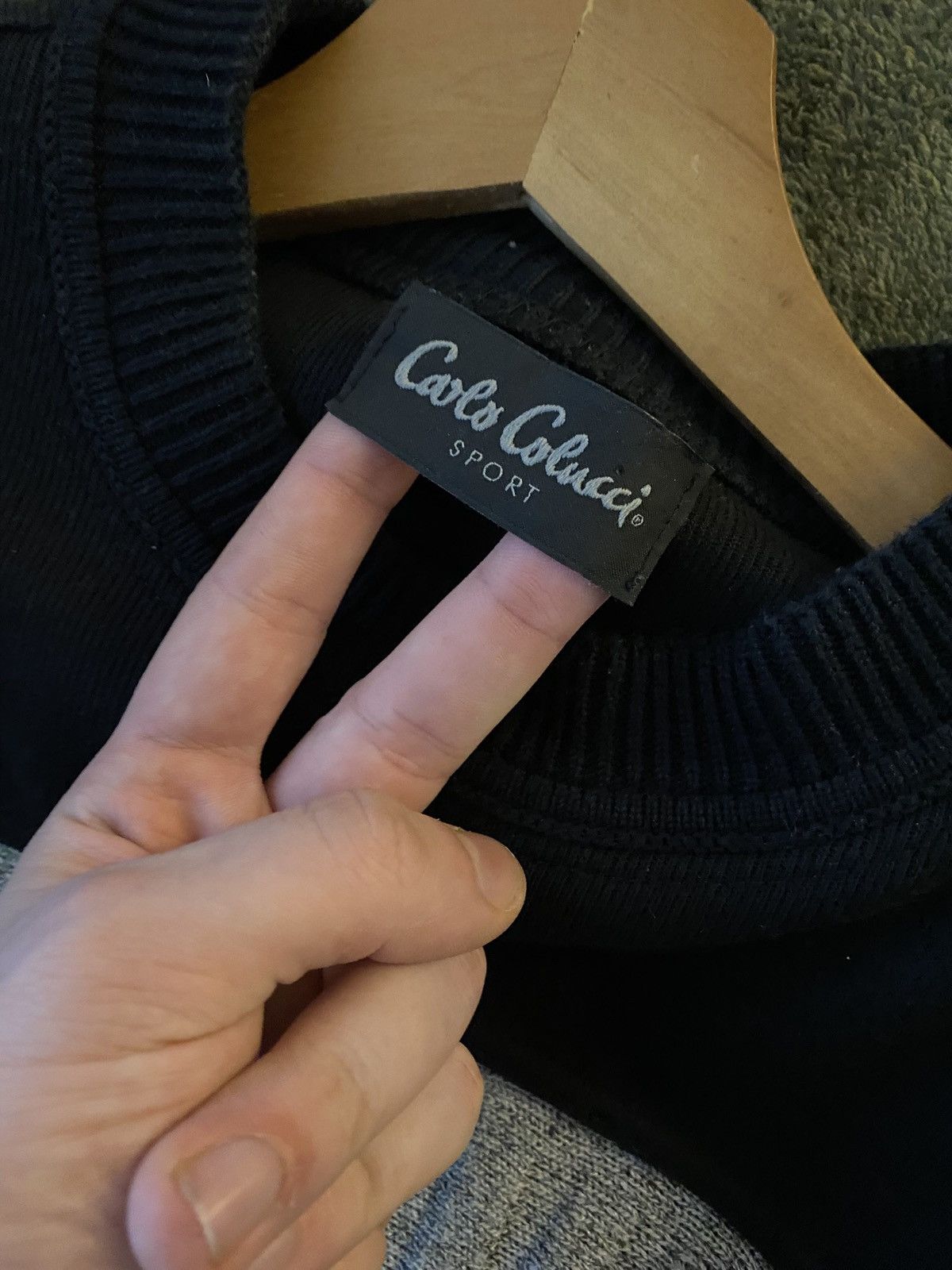 Carlo Colucci Vintage Carlo Colucci Sport Coogi Style Sweater Size US M / EU 48-50 / 2 - 5 Thumbnail