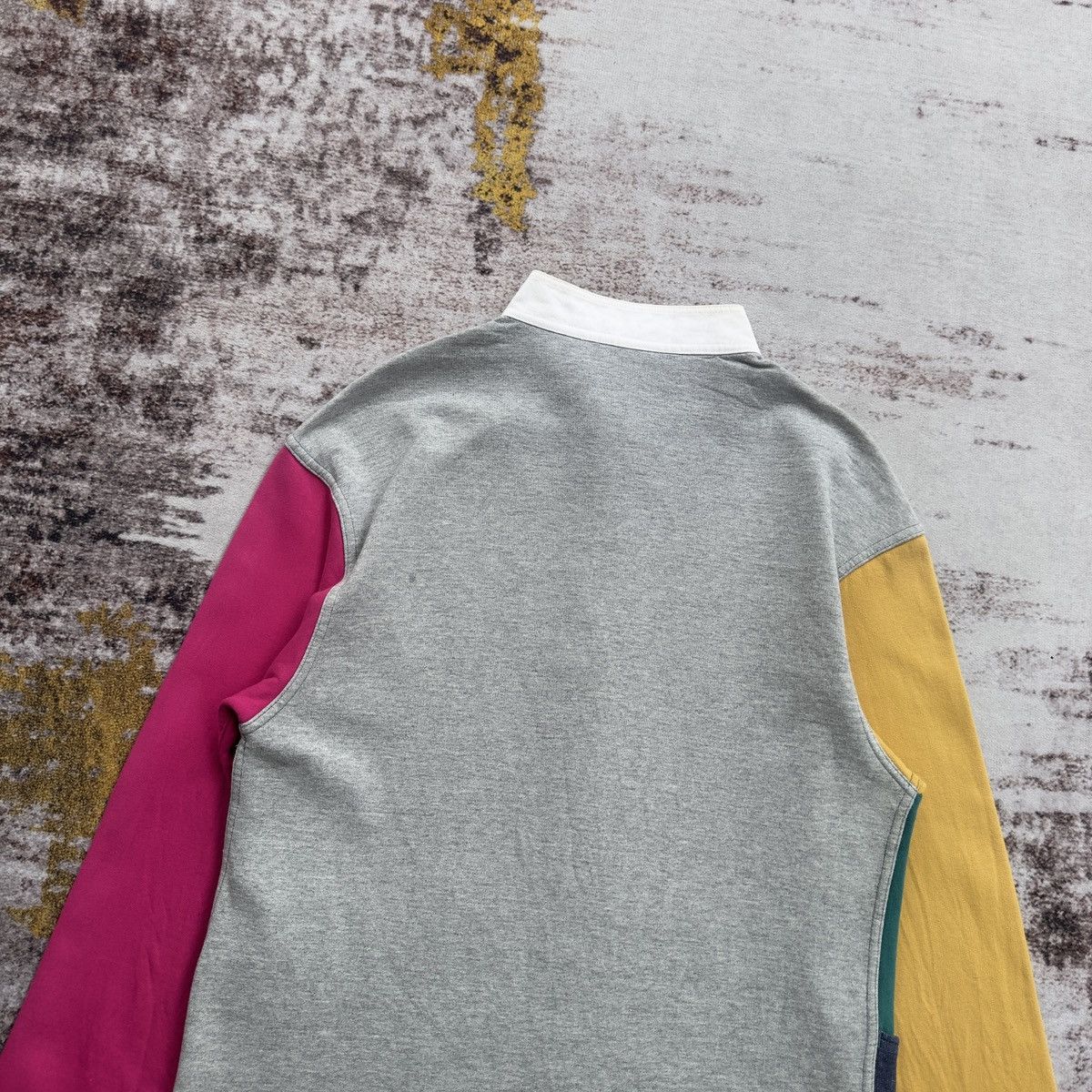 Chums CHUMS COLORBLOCK SNAP BUTTON COLLAR SWEATSHIRT Size US M / EU 48-50 / 2 - 8 Thumbnail