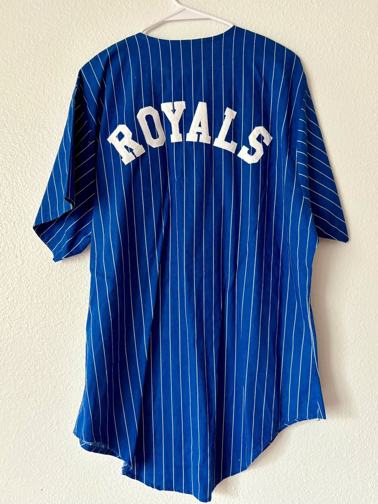 Chalk Line VTG 1980s Chalk Line Kansas City Royals Blue Pinstripe xl Size US XL / EU 56 / 4 - 3 Thumbnail