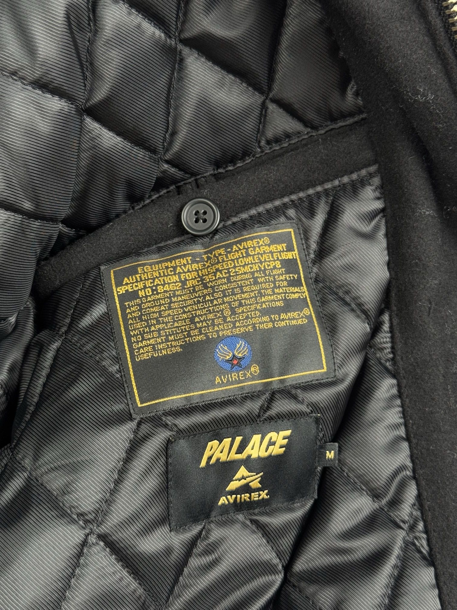 Avirex × Palace leather varsity jacket Size US M / EU 48-50 / 2 - 9 Thumbnail