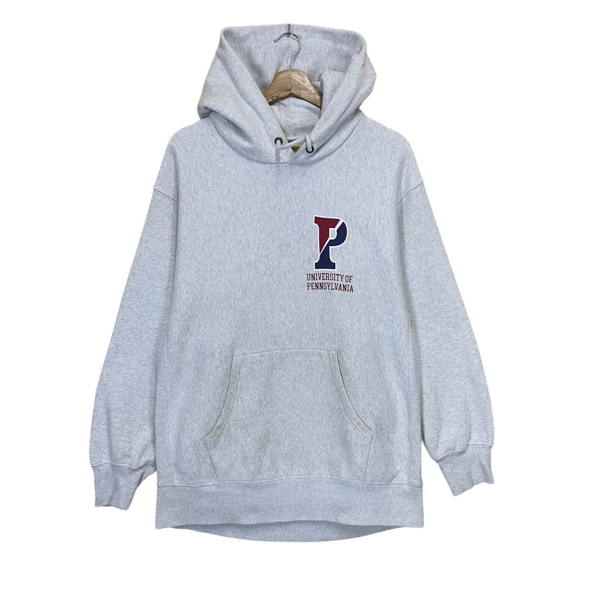 Vintage Vintage 90’s University Of Pennsylvania Crewneck Hoodie Size US M / EU 48-50 / 2 - 1 Thumbnail