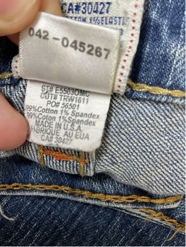 True Religion True Religion Joey Big T Flare Denim Jeans Women 31 Size 31" - 4 Thumbnail