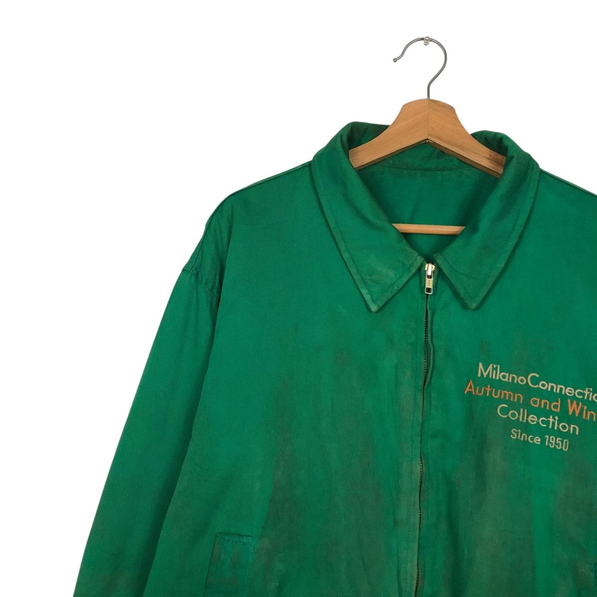 Japanese Brand 🔥VINTAGE BIKER BOMBER JACKET MILANO CONNECTION ISSEY MIYAKE Size US M / EU 48-50 / 2 - 9 Thumbnail