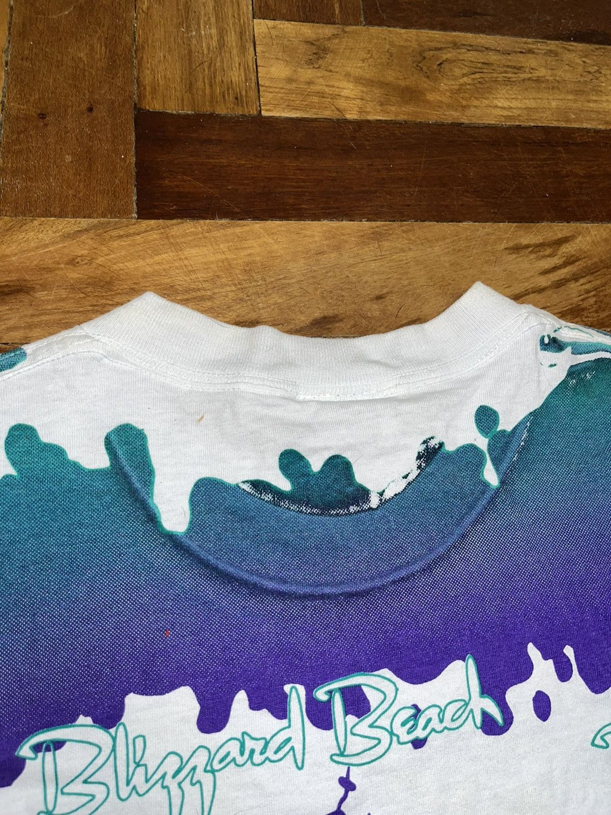 Disney × Vintage Disney Vintage y2k Blizzard Beach Full Print T Shirt Size US L / EU 52-54 / 3 - 13 Thumbnail
